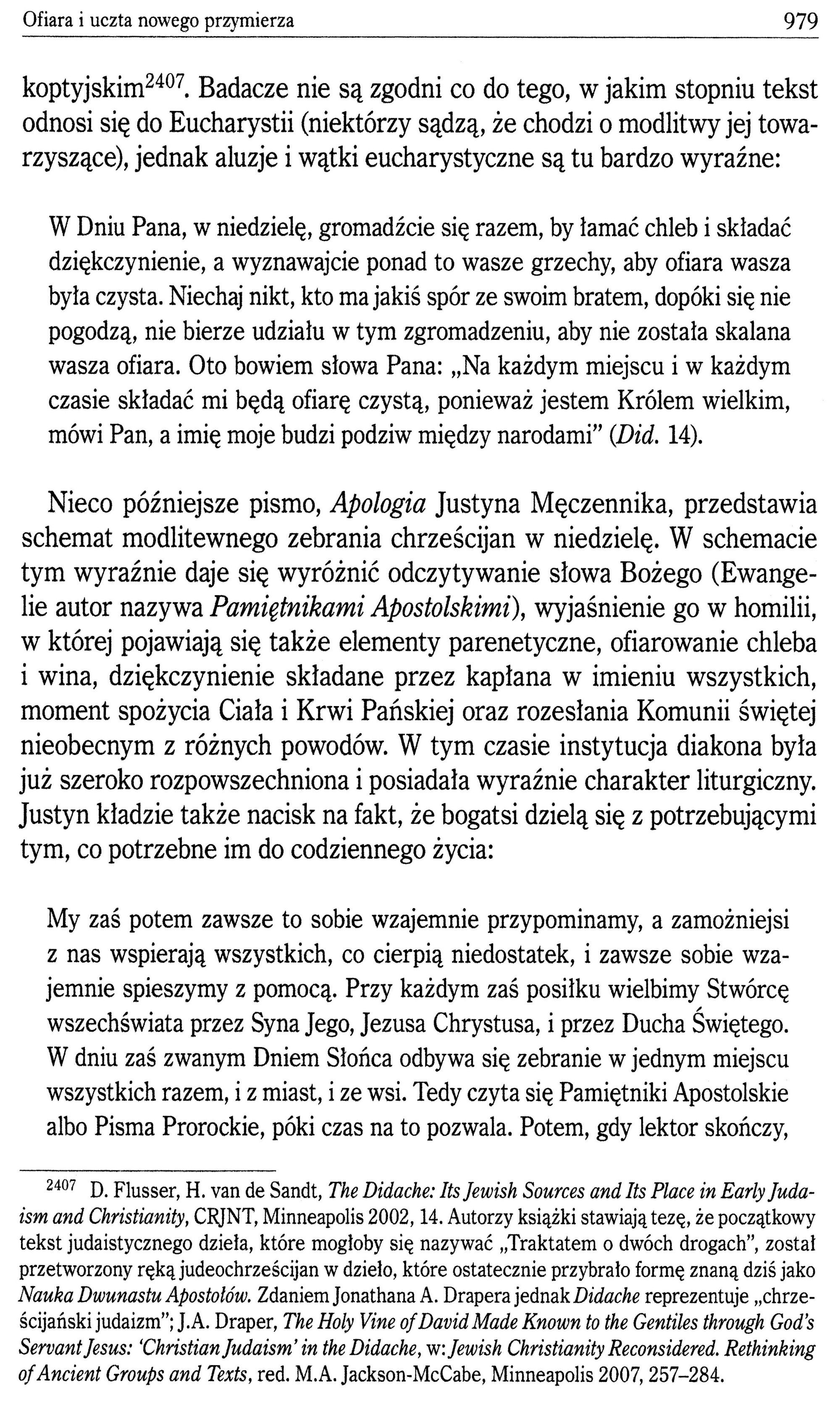 Mariusz Rosik Eucharystia w Tradycji Biblijnej