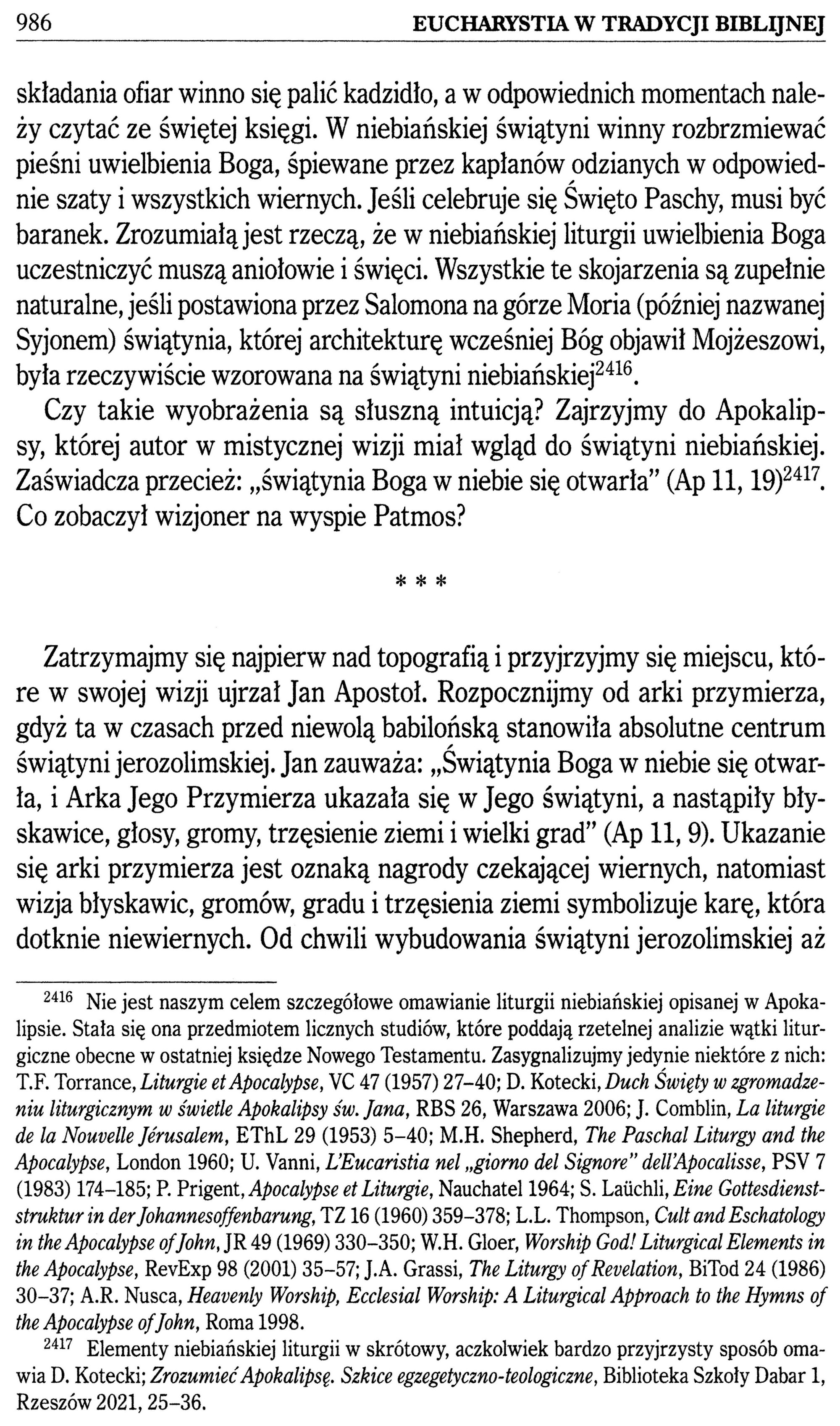 Mariusz Rosik Eucharystia w Tradycji Biblijnej