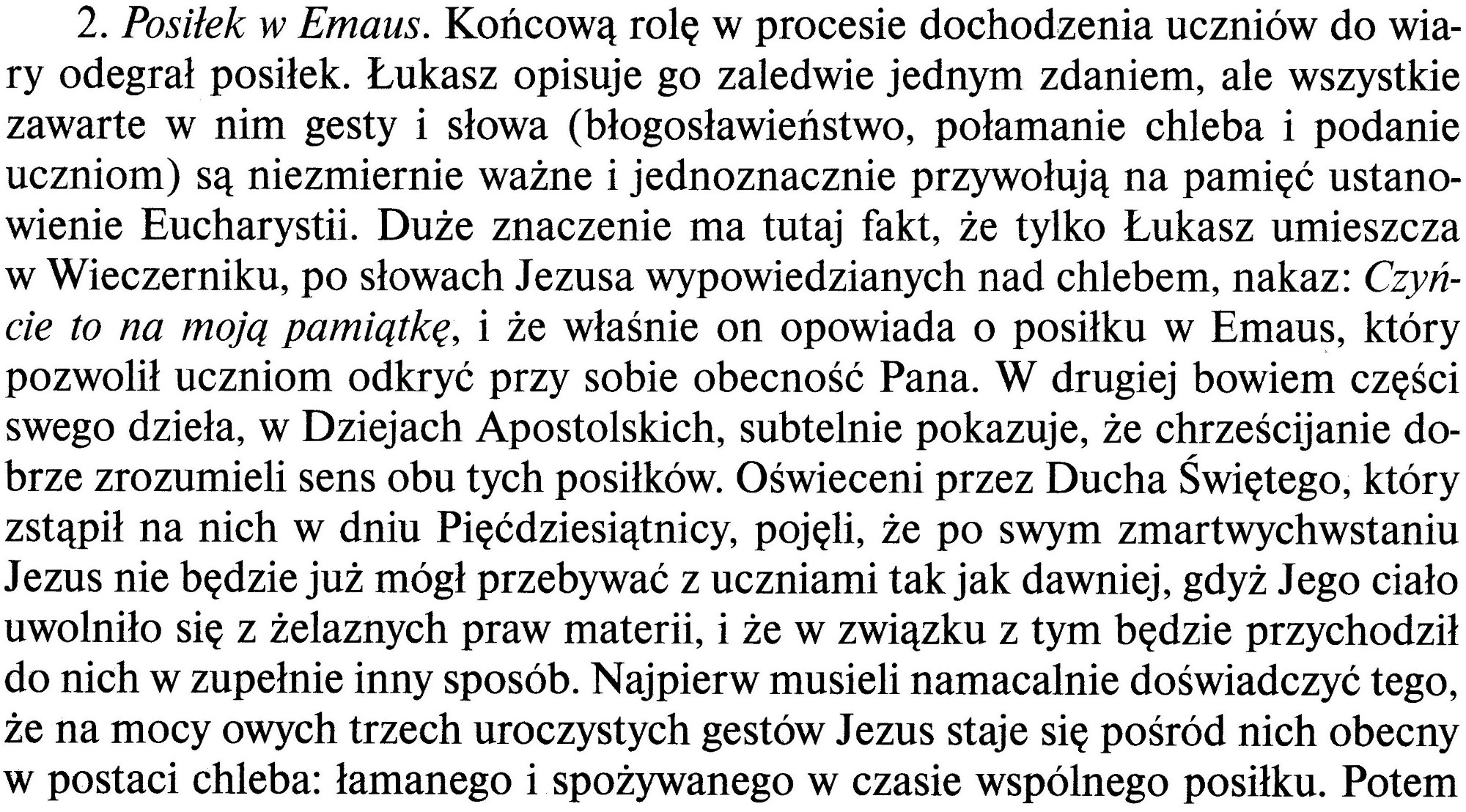 Ewangelia Według Świętego Łukasza rozdz. 12-24
