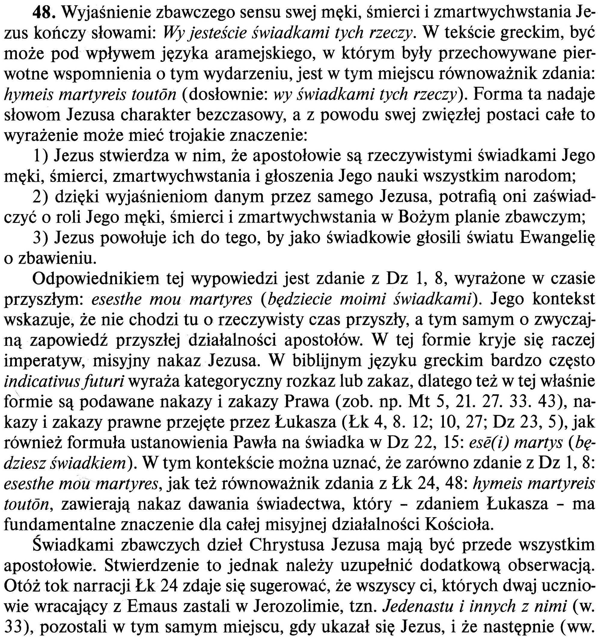 Ewangelia Według Świętego Łukasza rozdz. 12-24