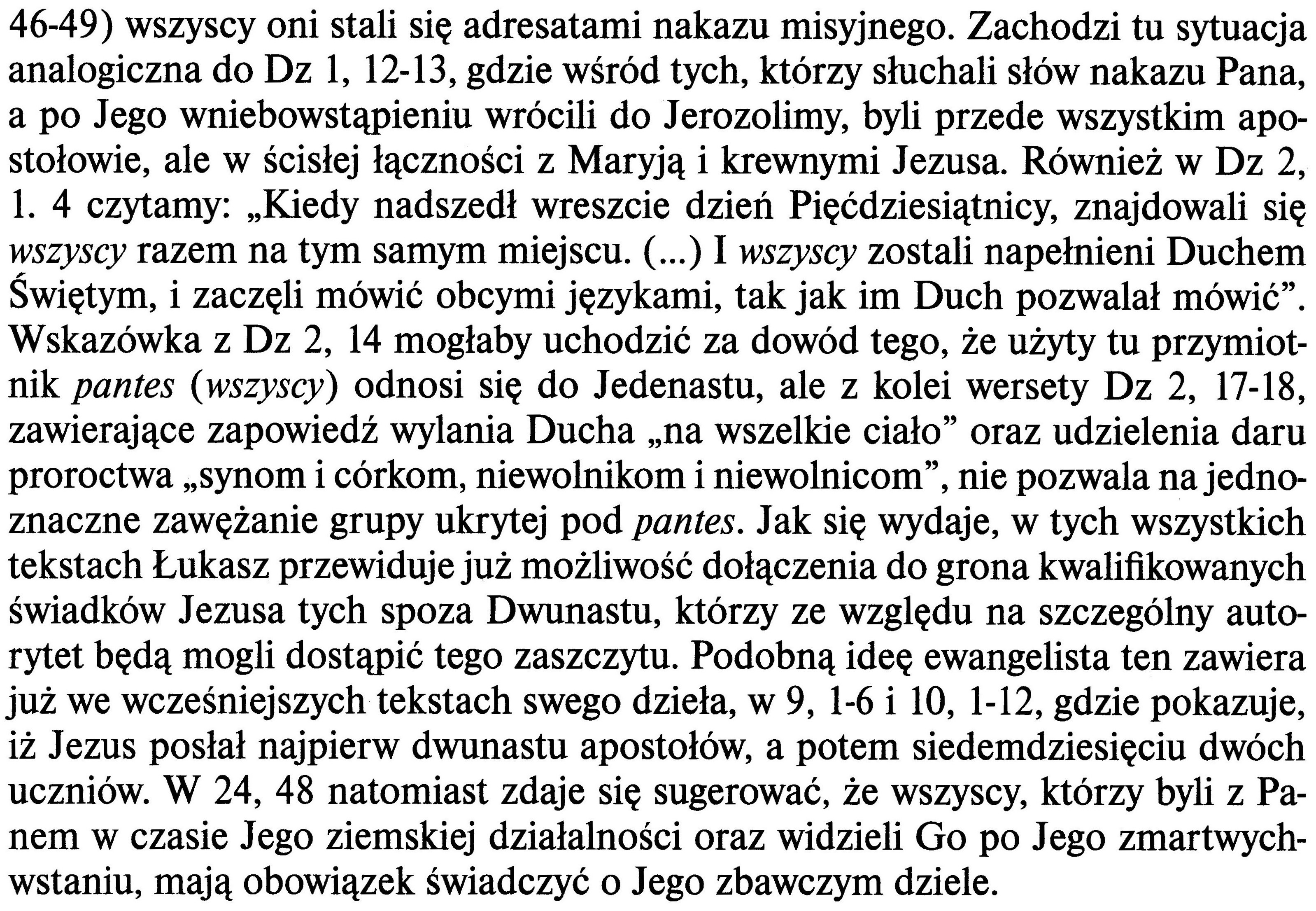 Ewangelia Według Świętego Łukasza rozdz. 12-24