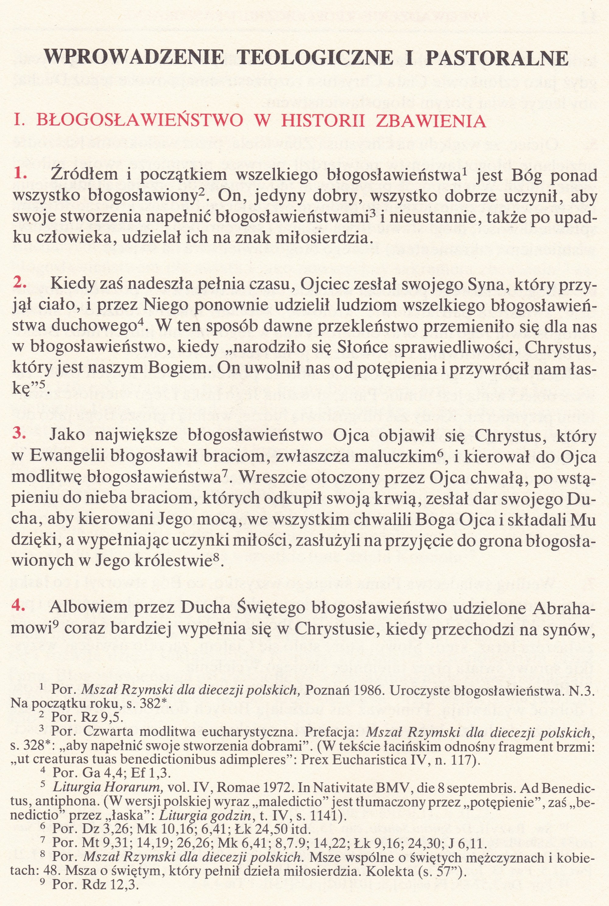 Obrzędy Błogosławieństw