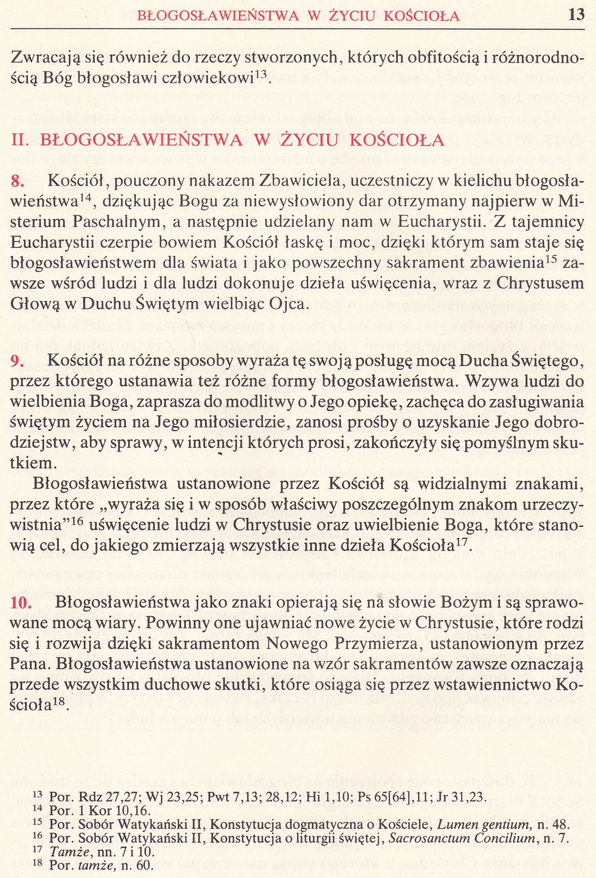 Obrzędy Błogosławieństw