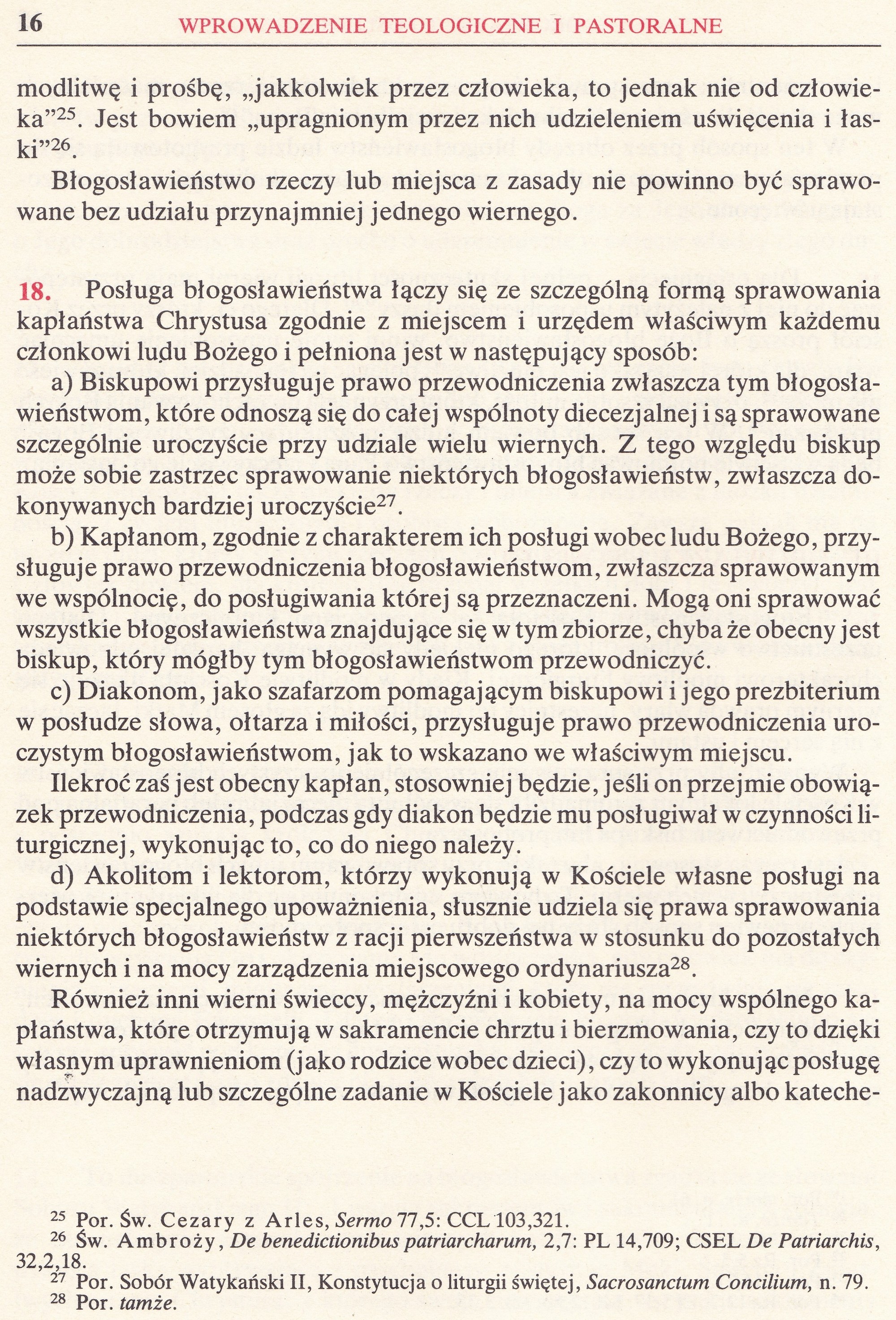 Obrzędy Błogosławieństw