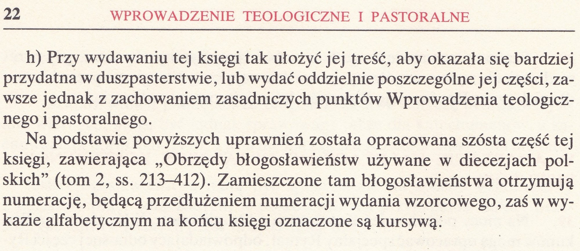 Obrzędy Błogosławieństw