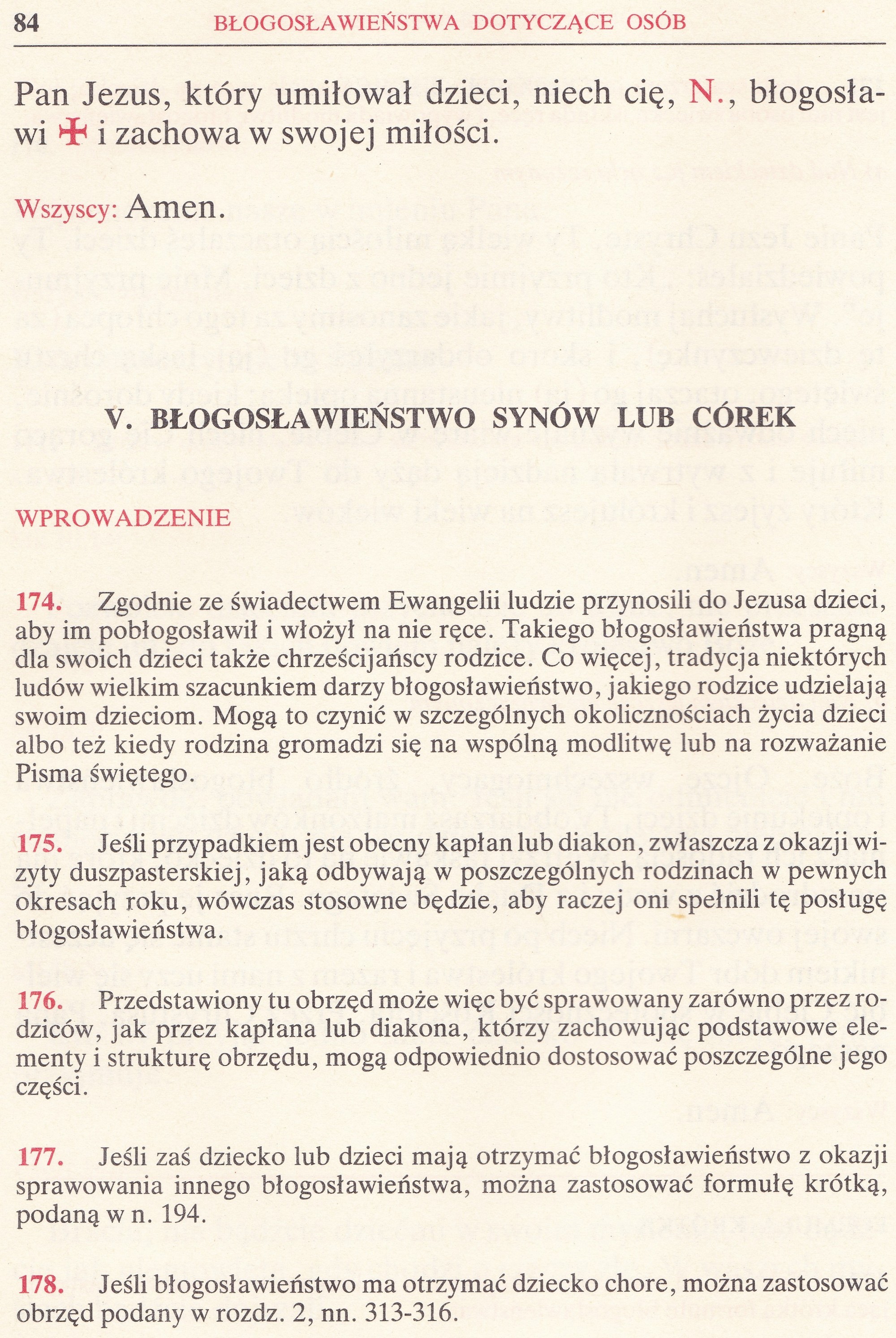 Obrzędy Błogosławieństw