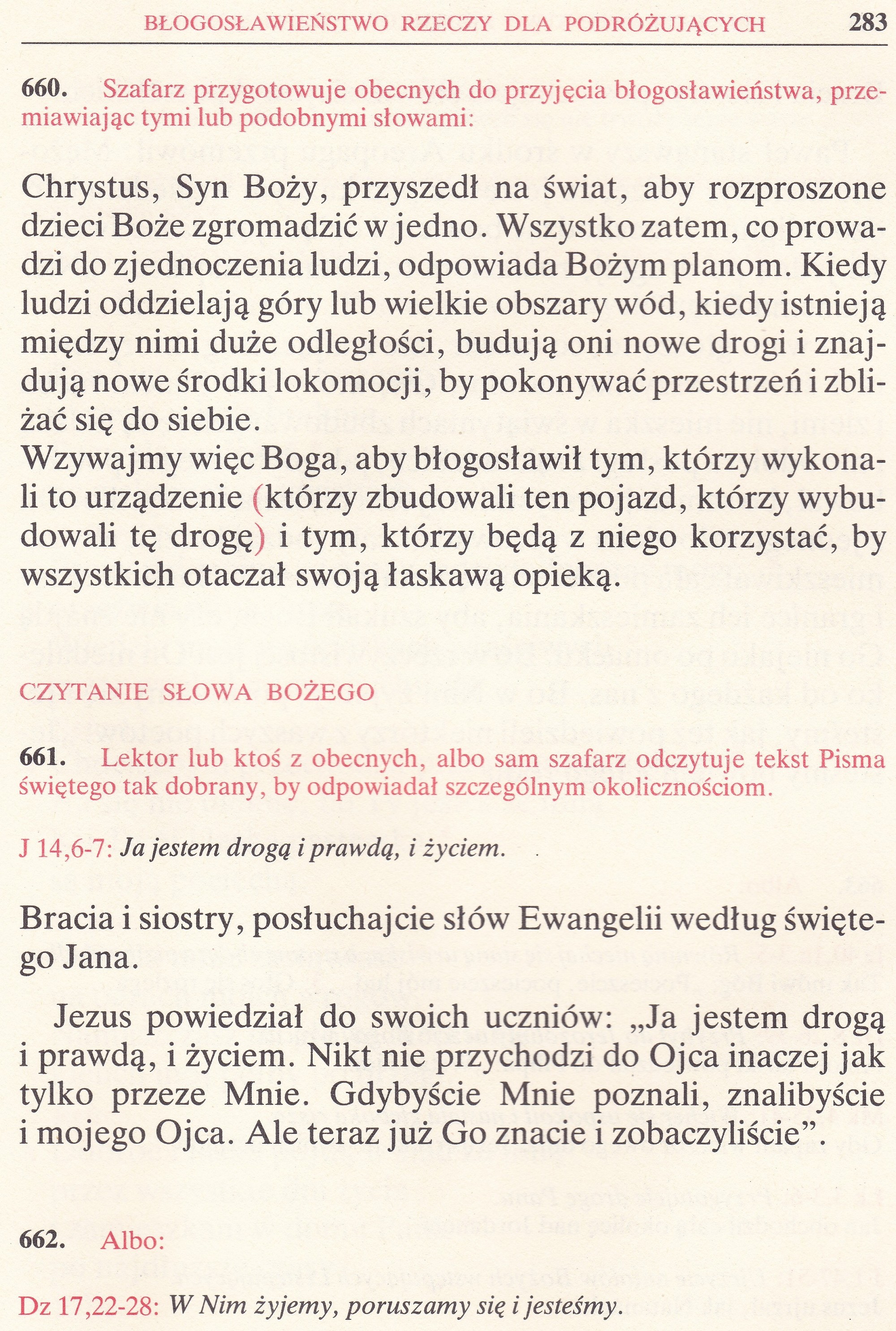 Obrzędy Błogosławieństw