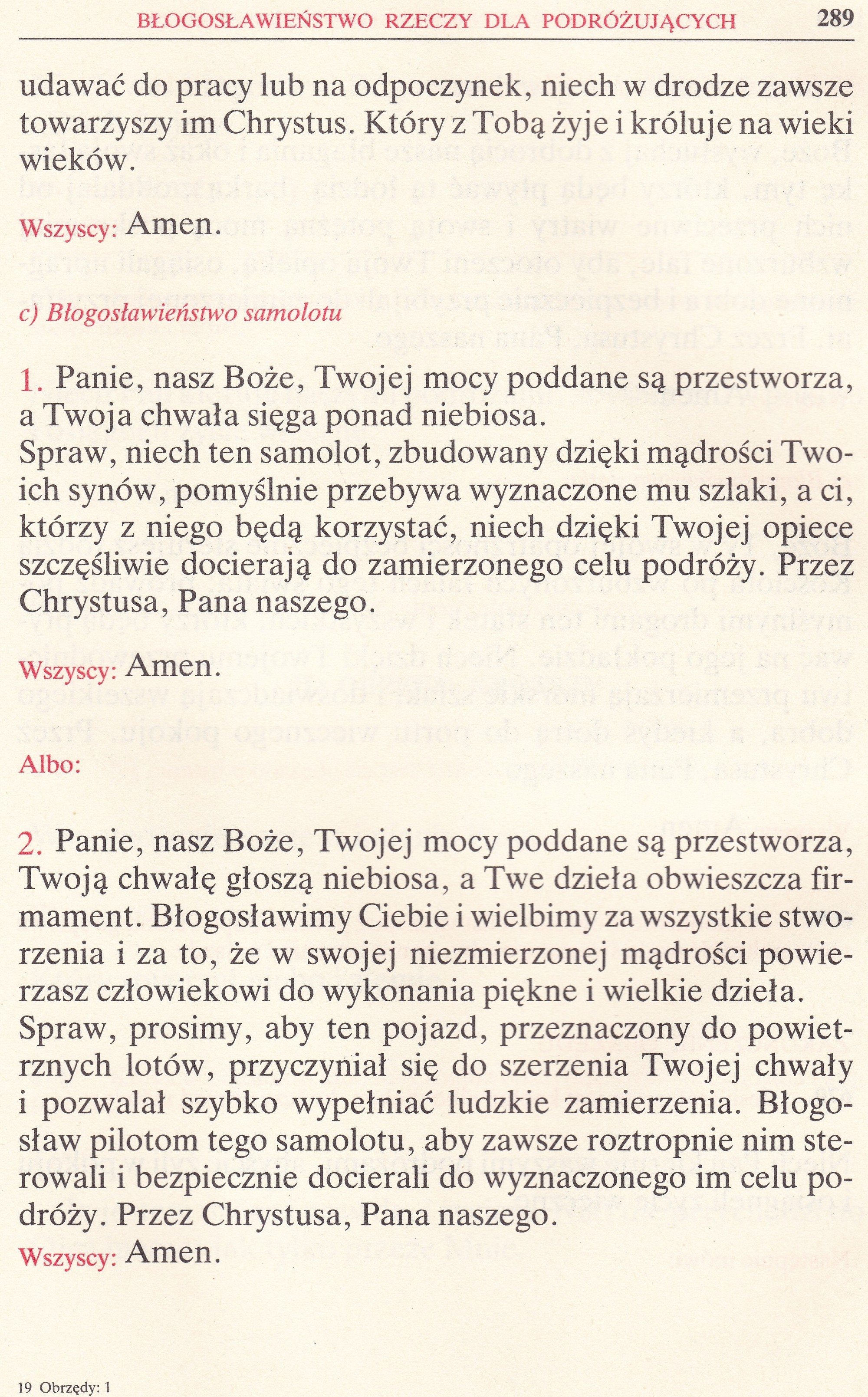 Obrzędy Błogosławieństw