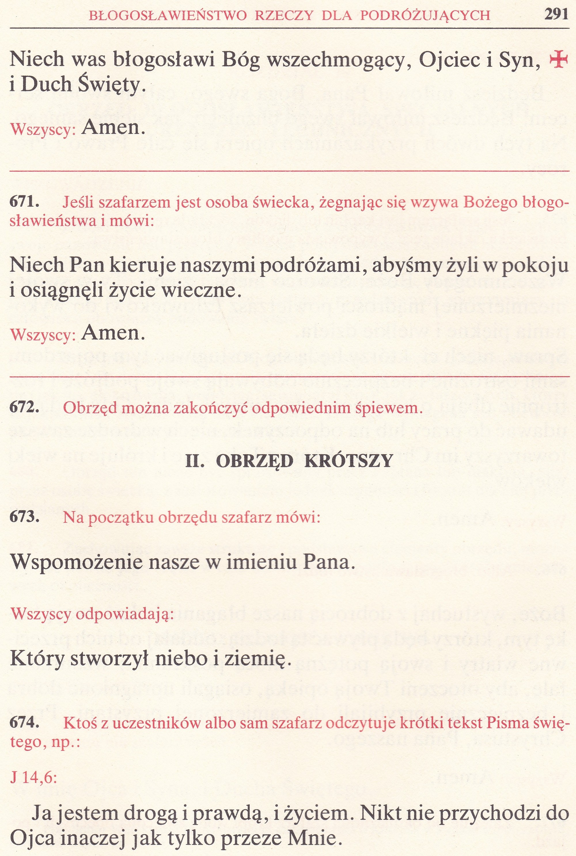 Obrzędy Błogosławieństw