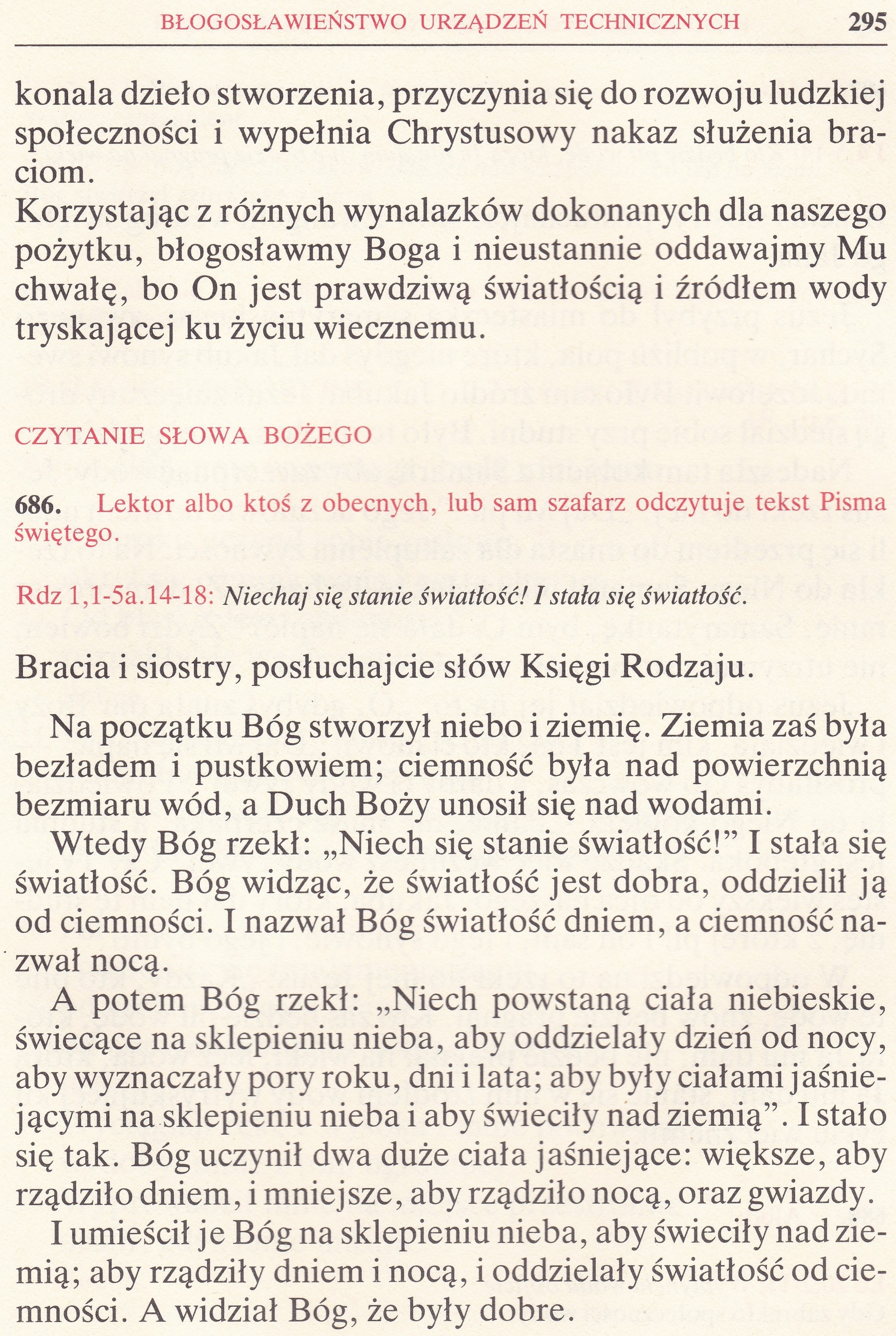 Obrzędy Błogosławieństw