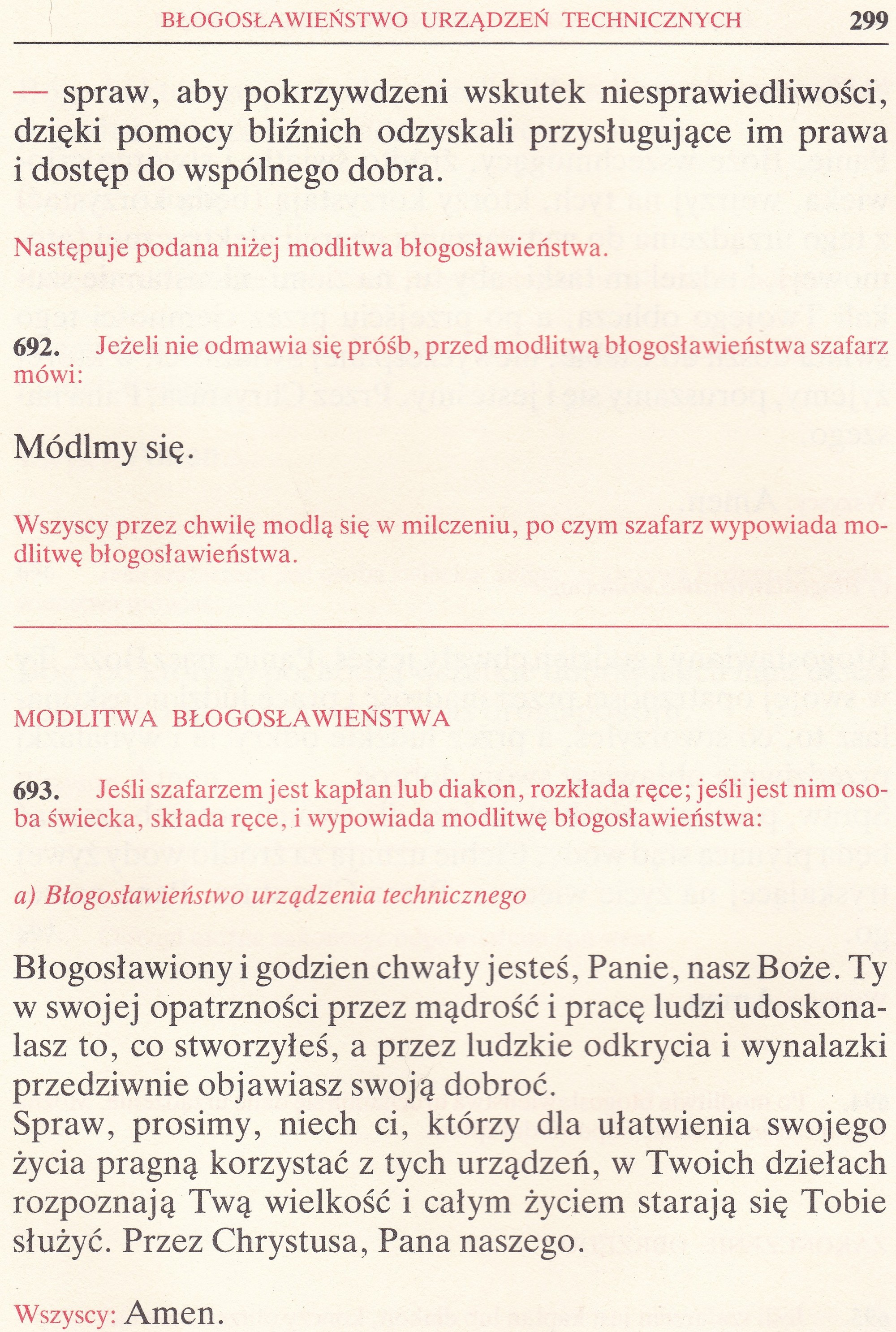 Obrzędy Błogosławieństw