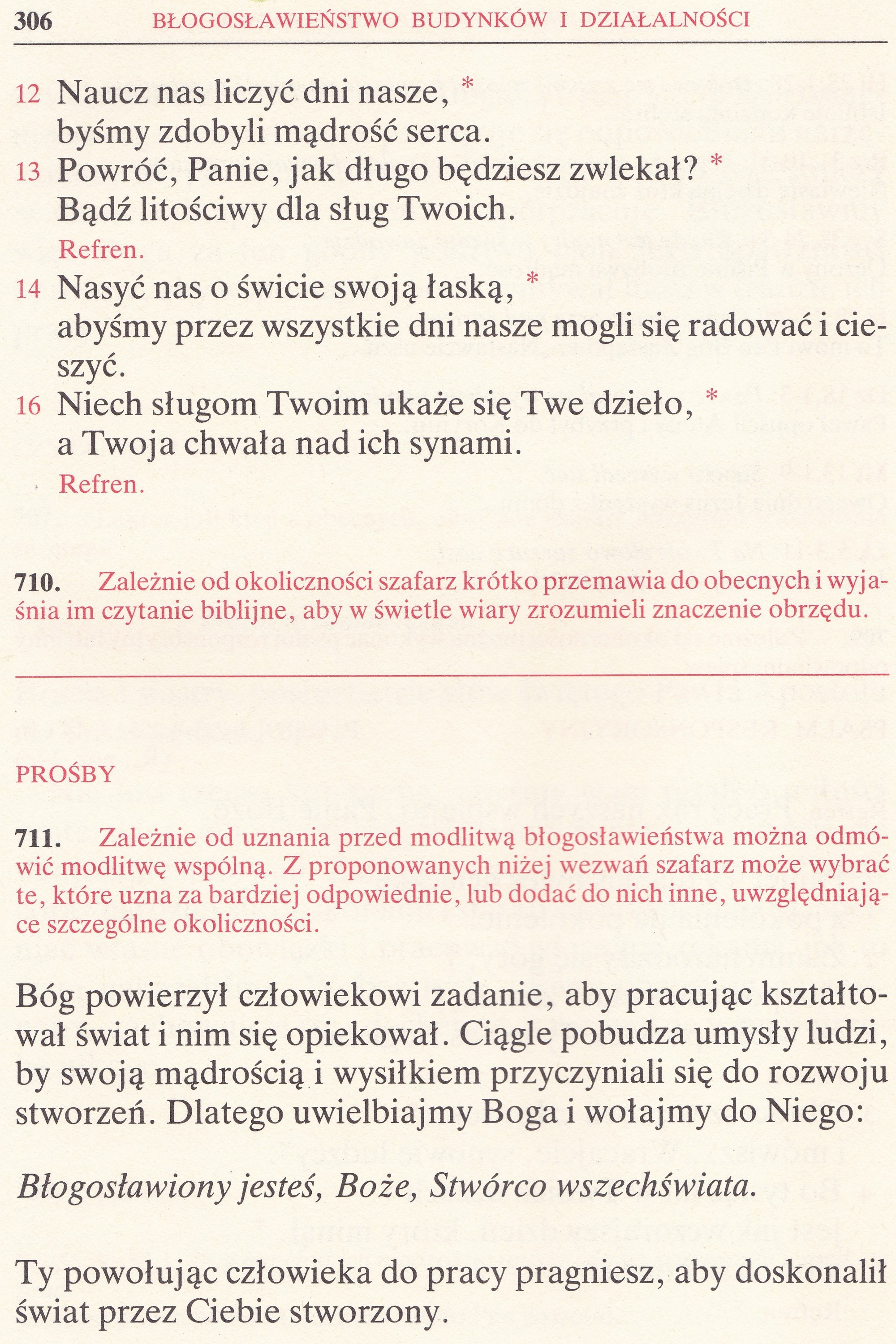 Obrzędy Błogosławieństw
