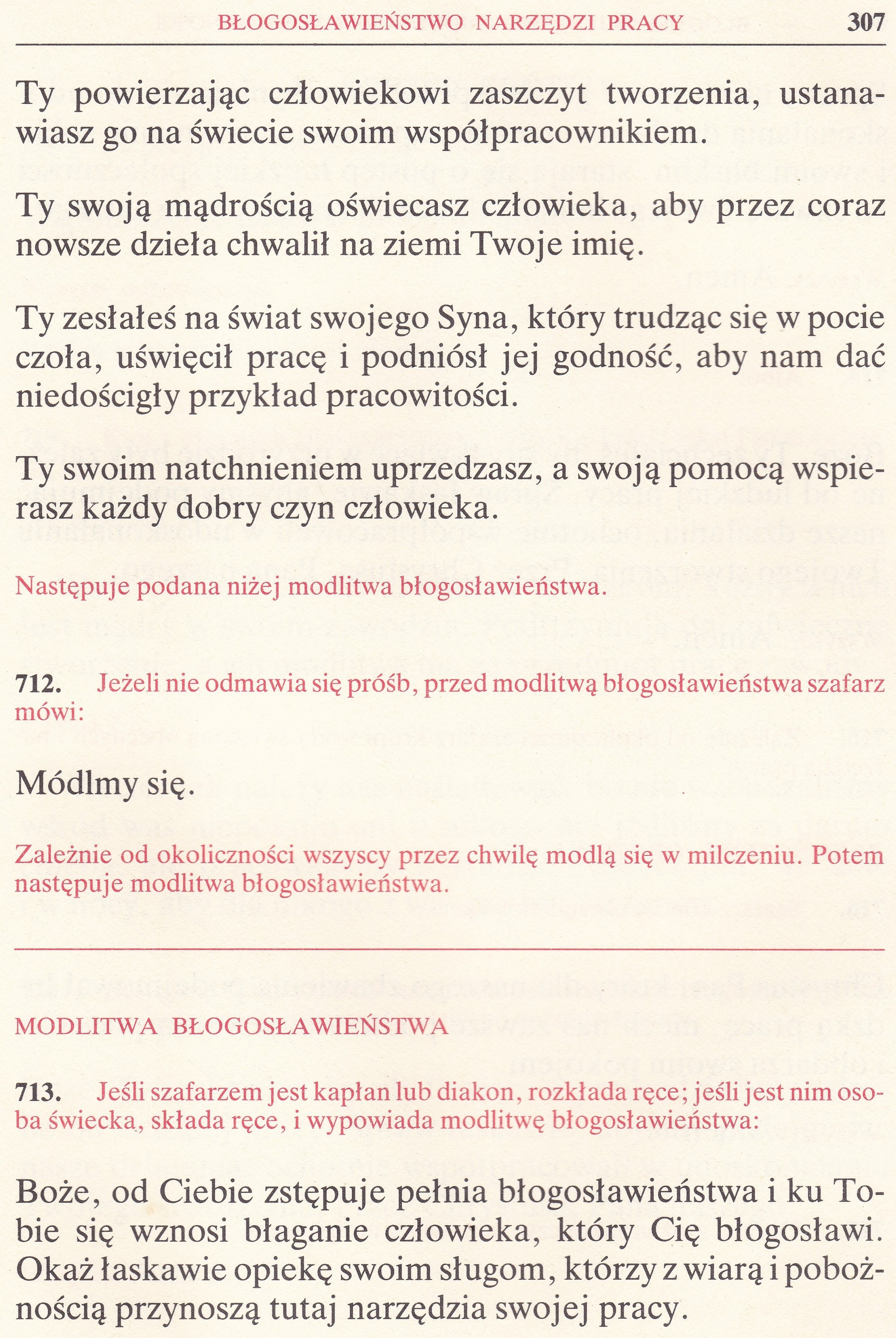 Obrzędy Błogosławieństw