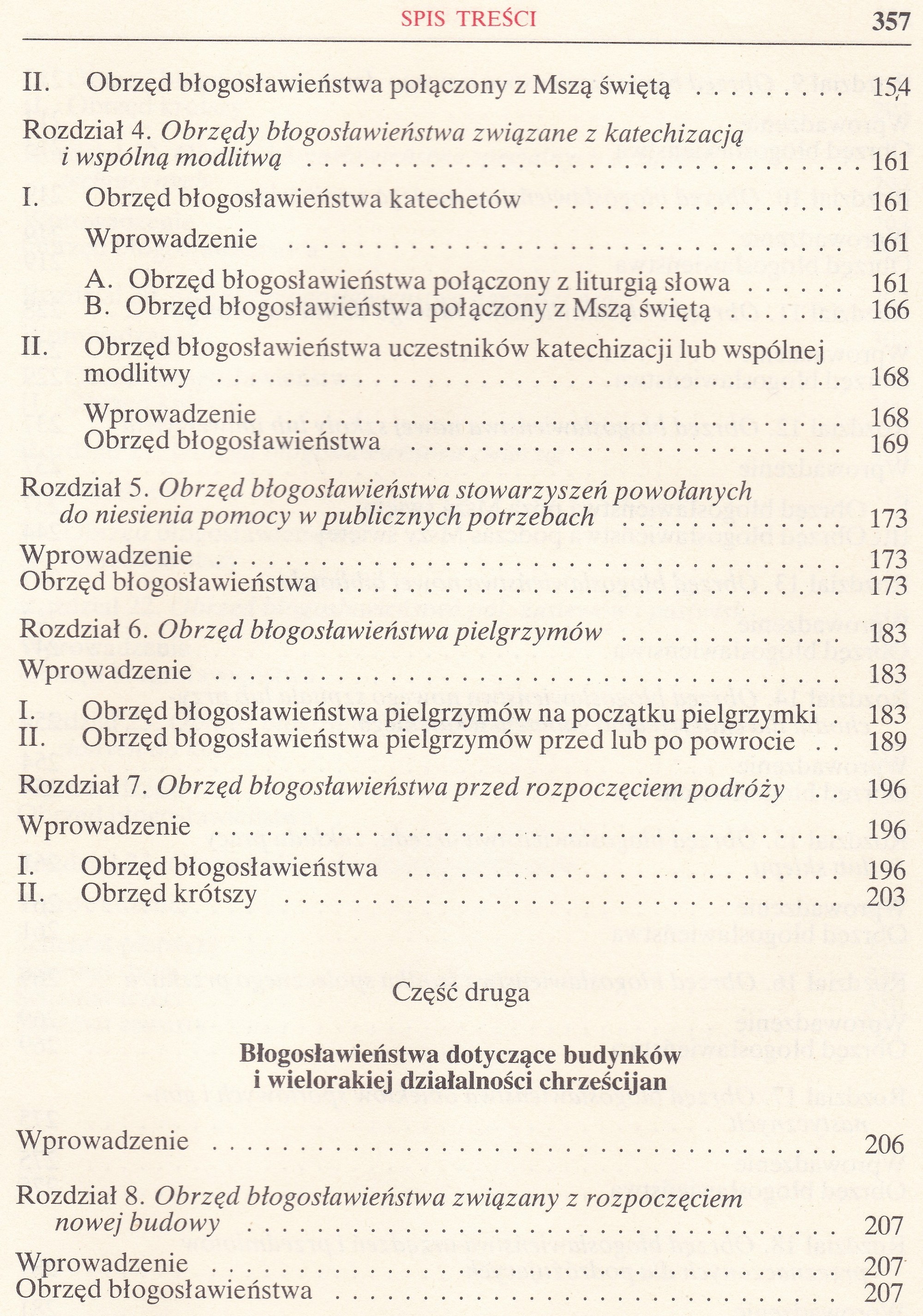 Obrzędy Błogosławieństw