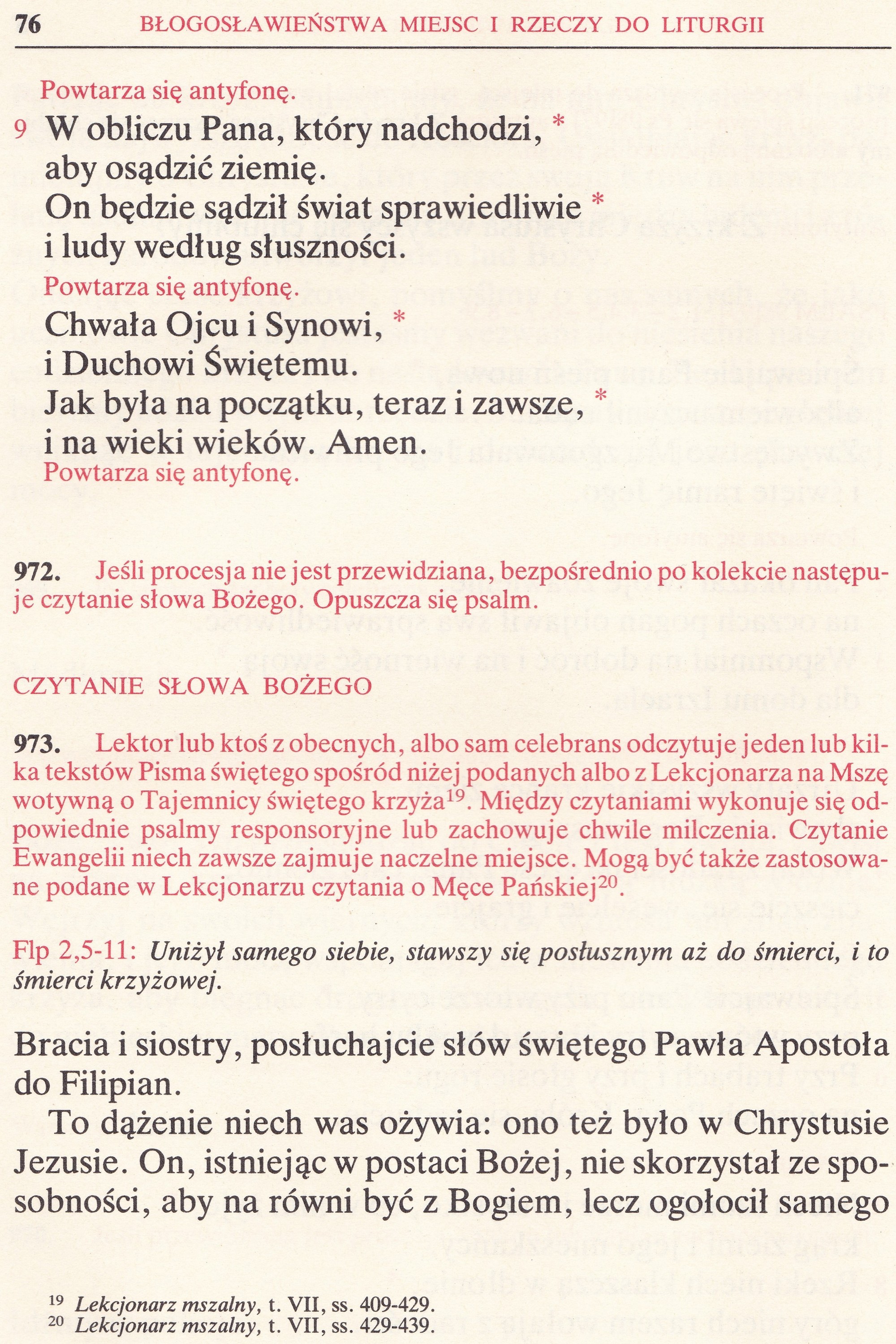 Obrzędy Błogosławieństw