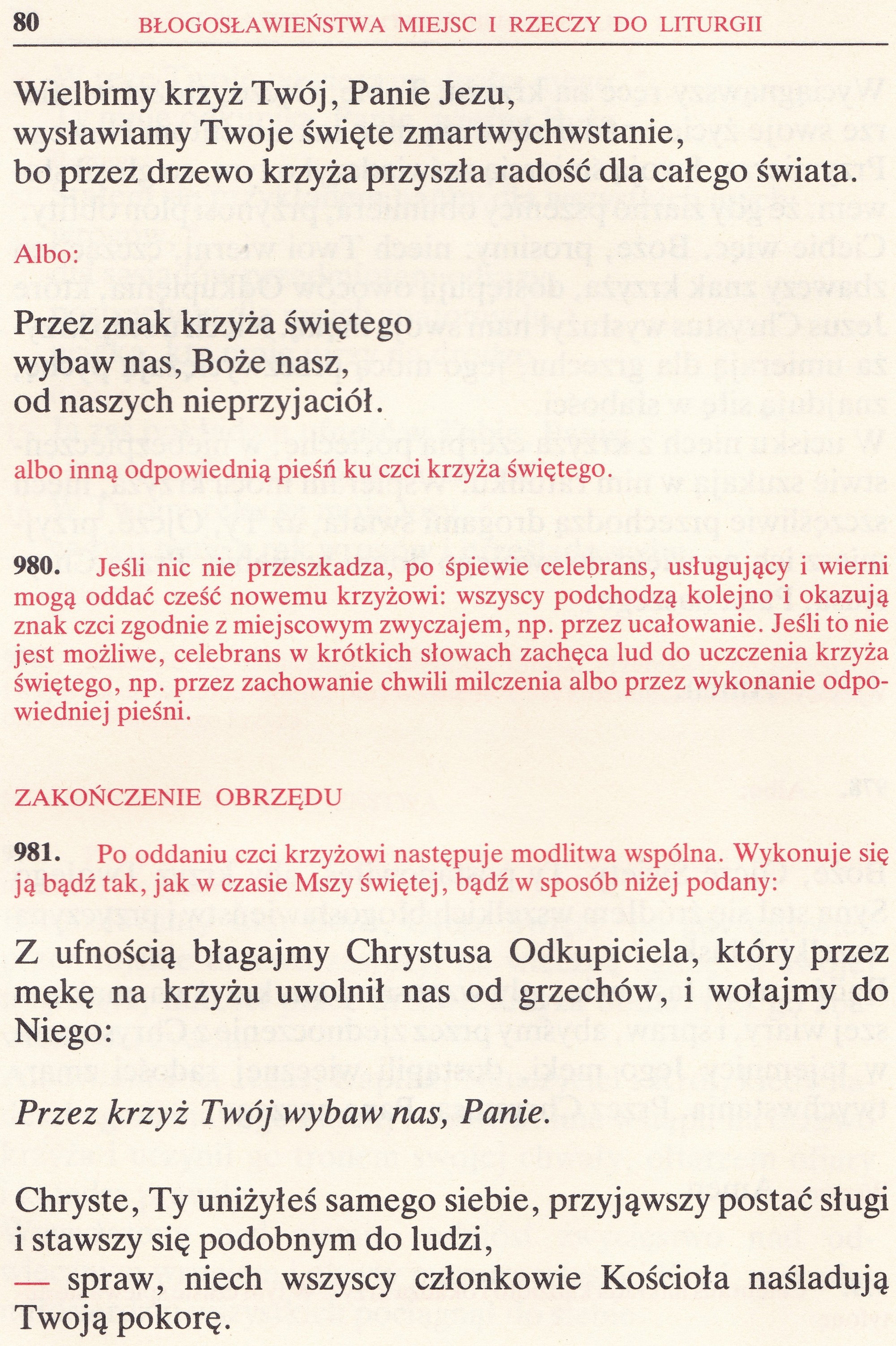 Obrzędy Błogosławieństw