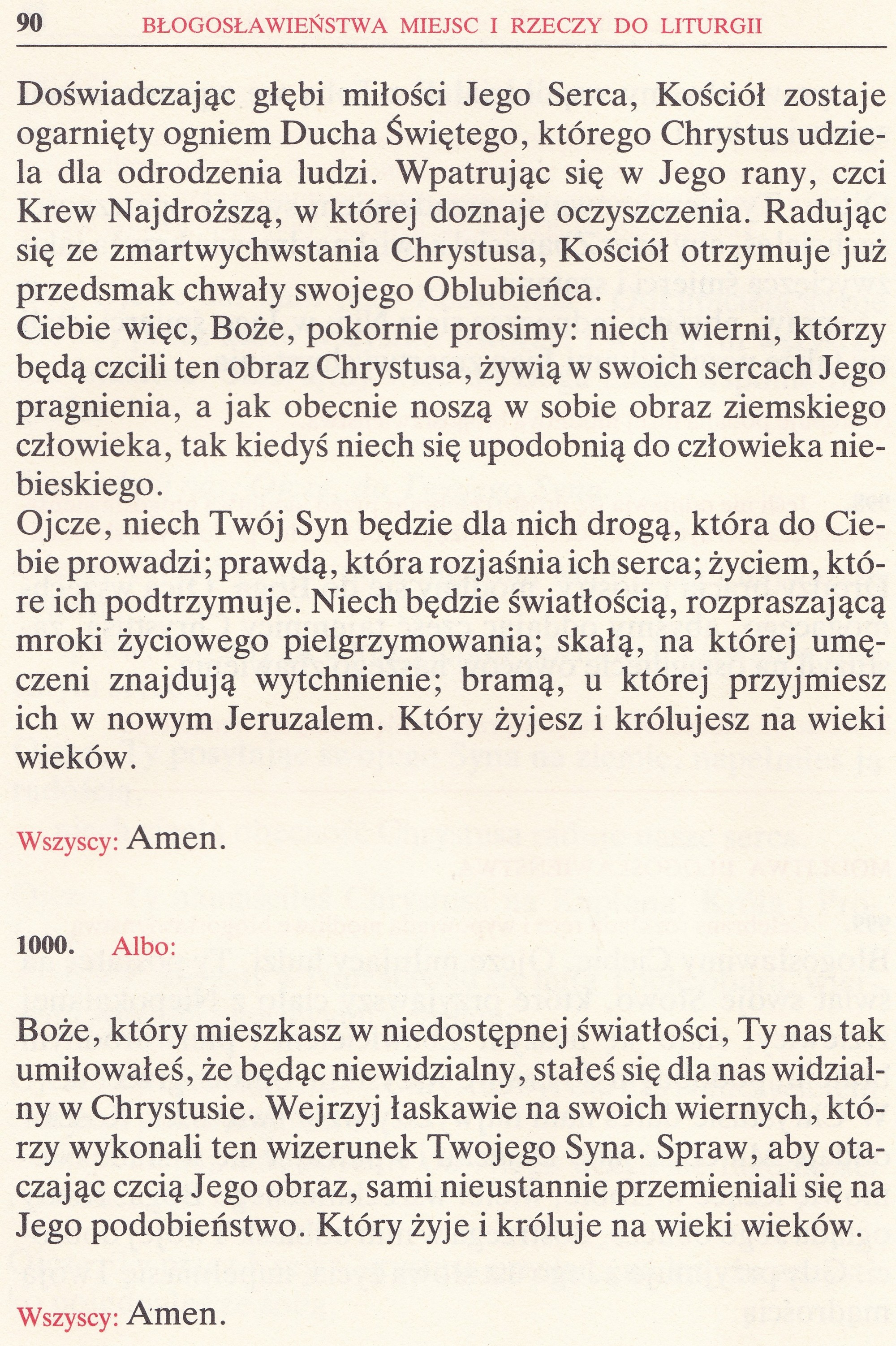 Obrzędy Błogosławieństw