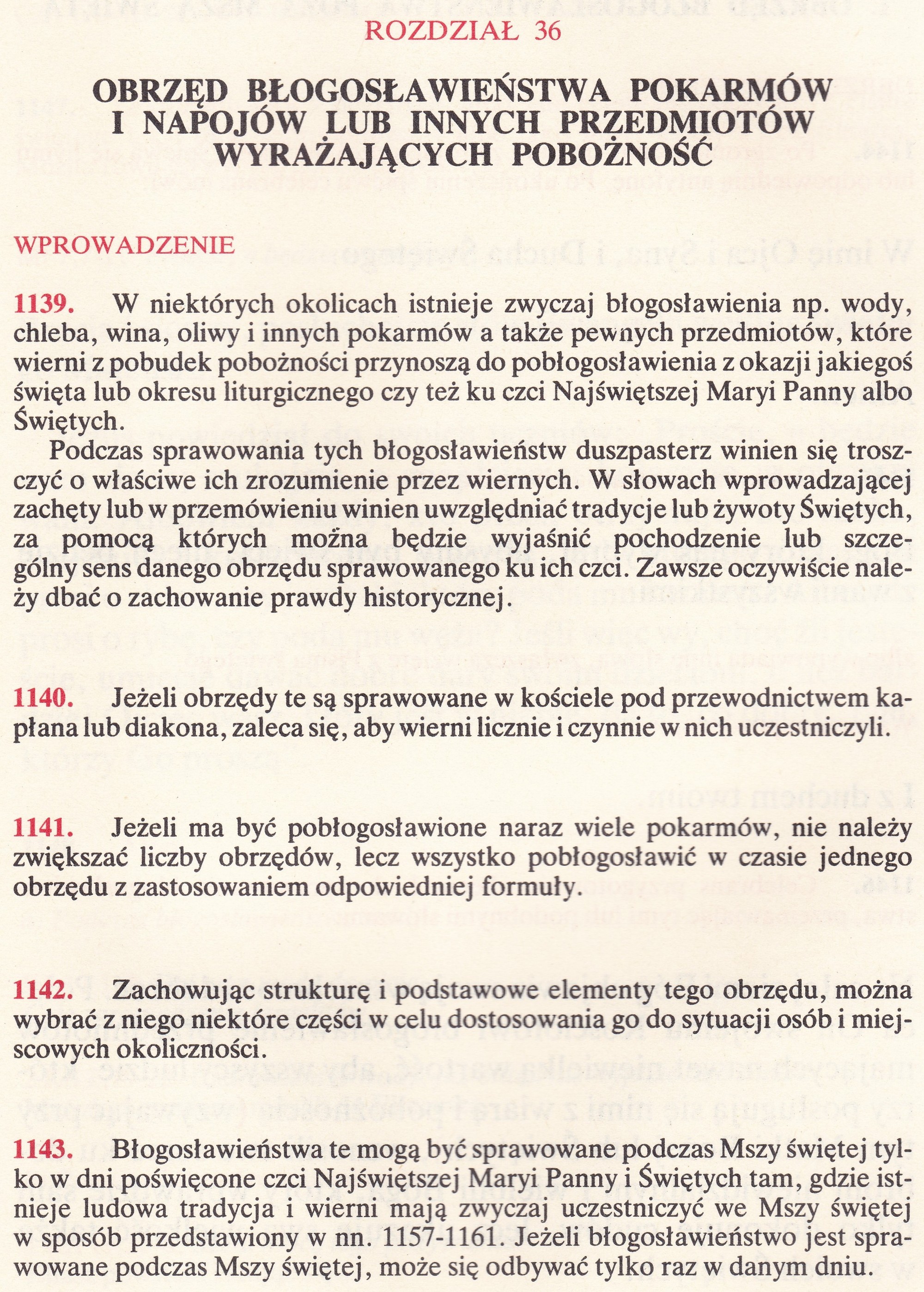 Obrzędy Błogosławieństw