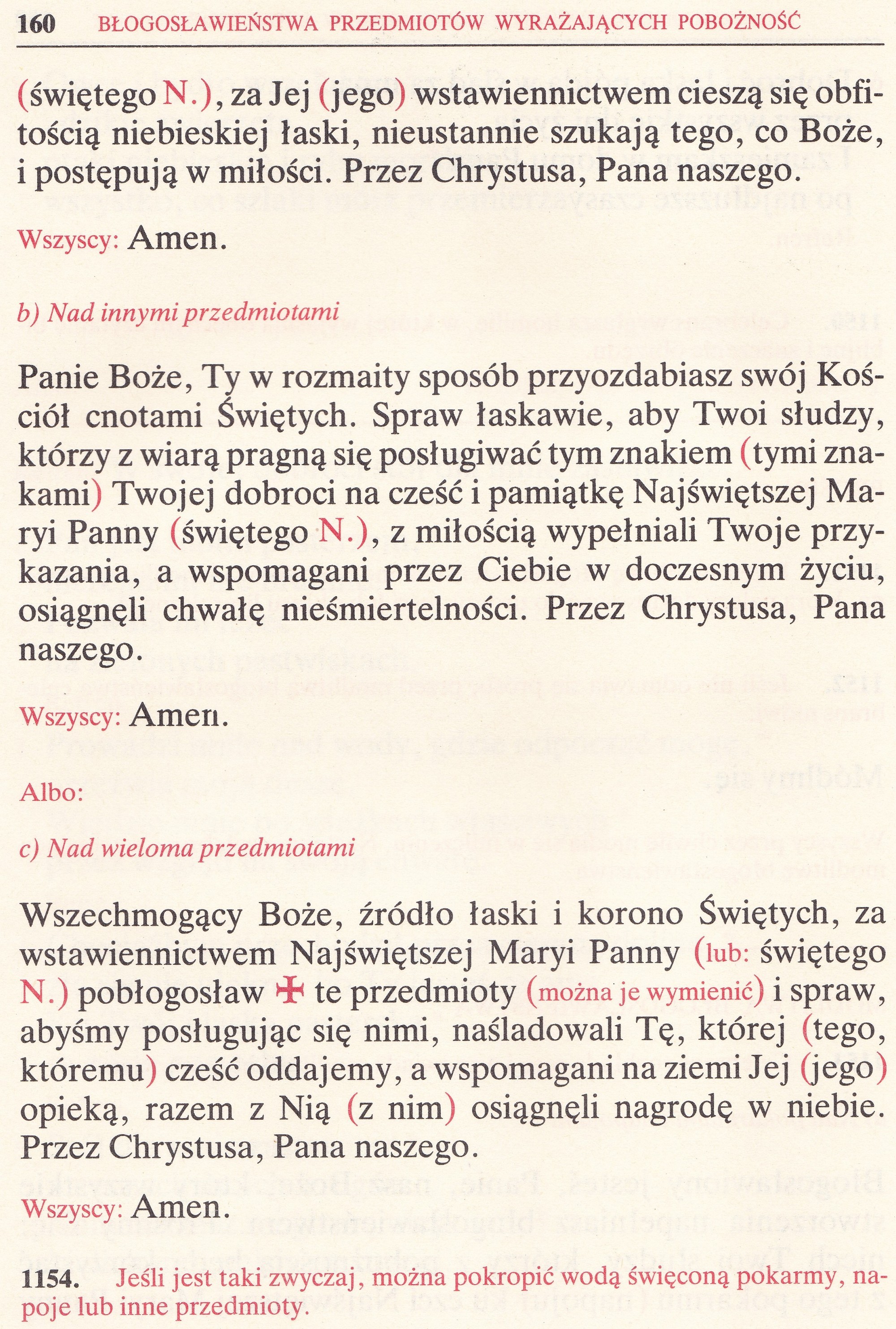 Obrzędy Błogosławieństw