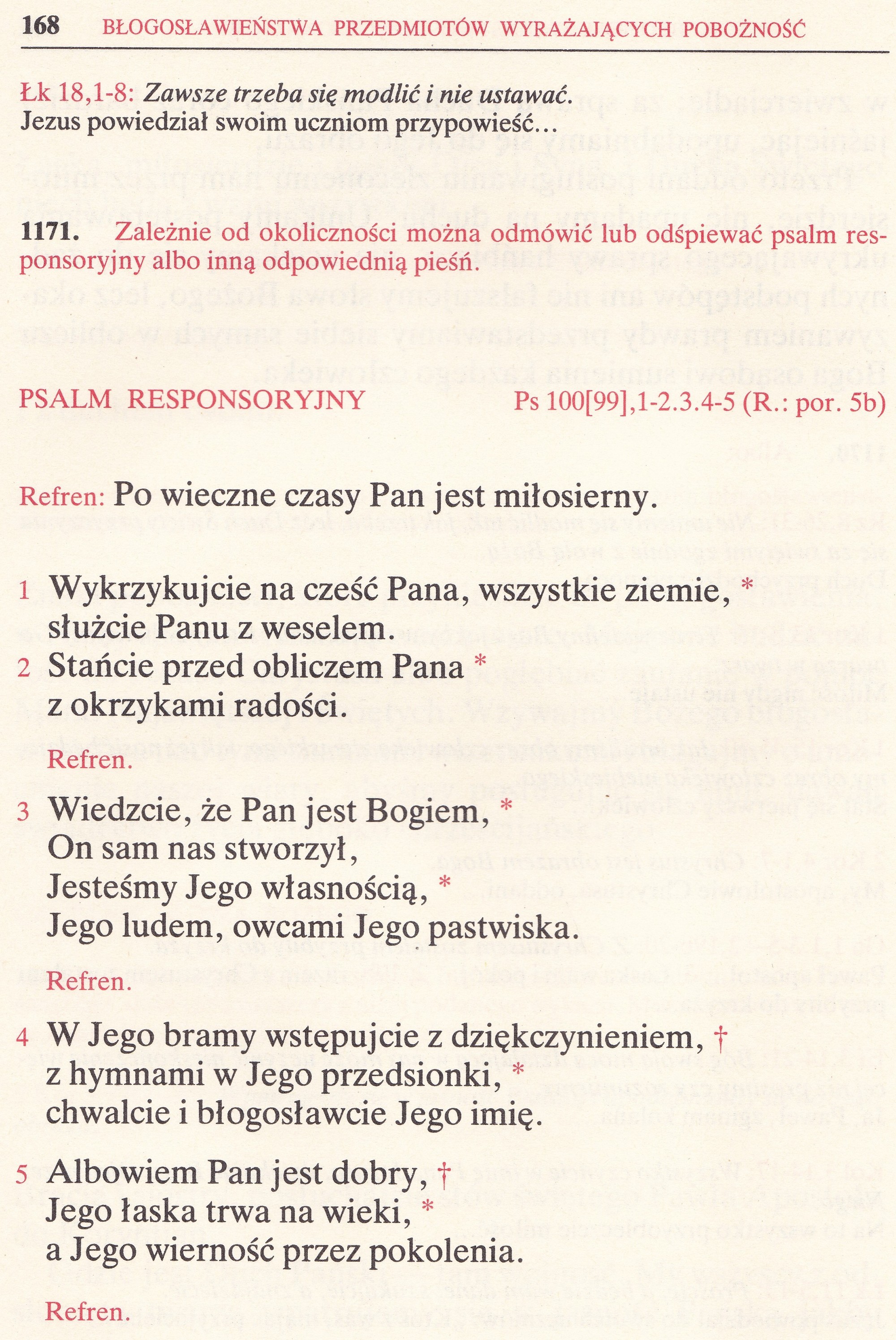 Obrzędy Błogosławieństw
