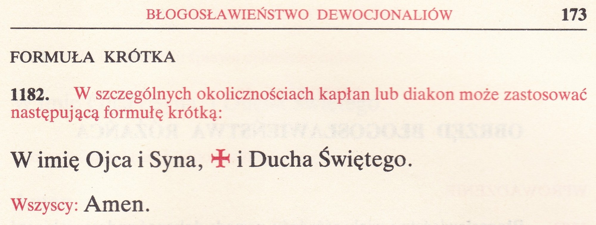 Obrzędy Błogosławieństw