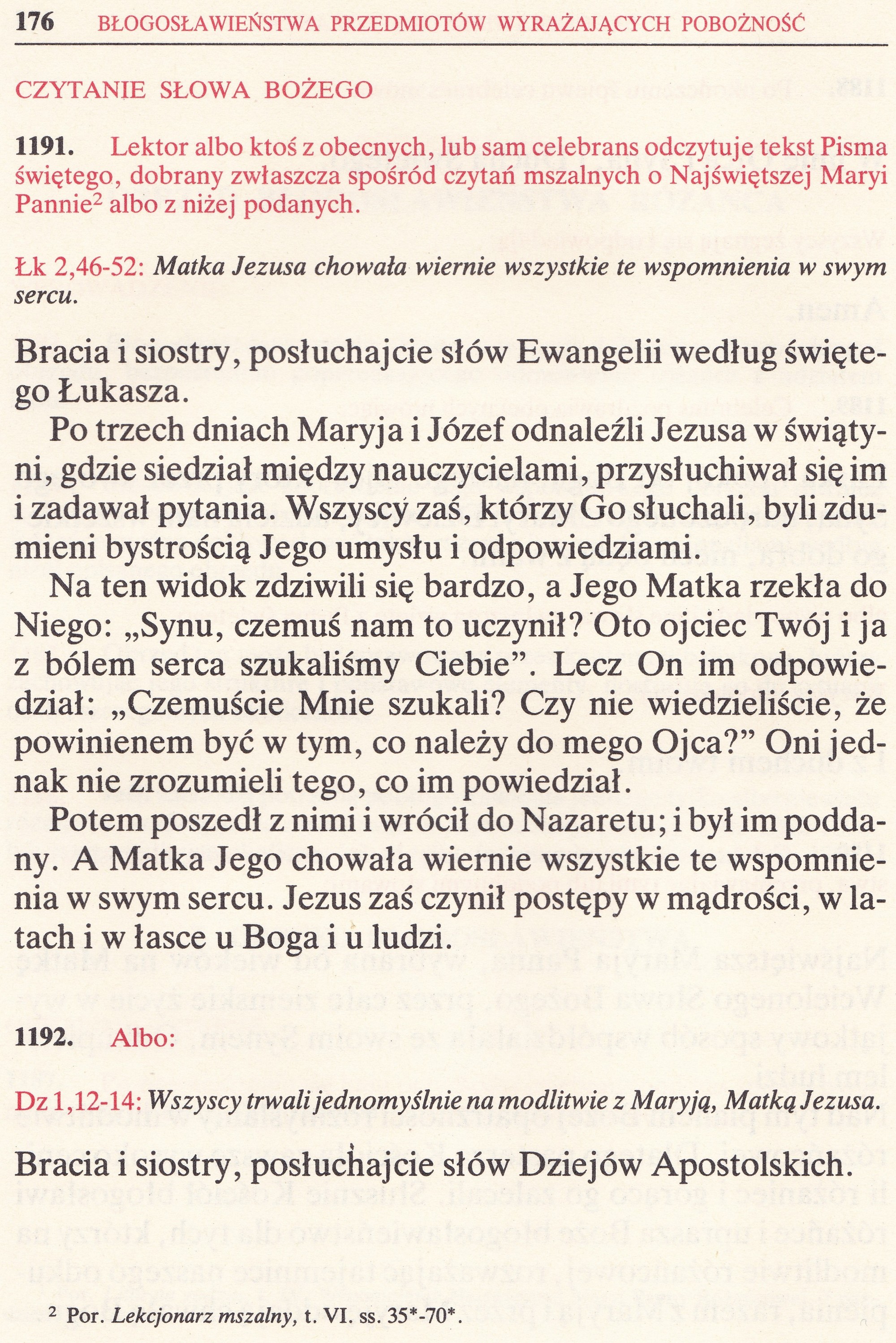 Obrzędy Błogosławieństw