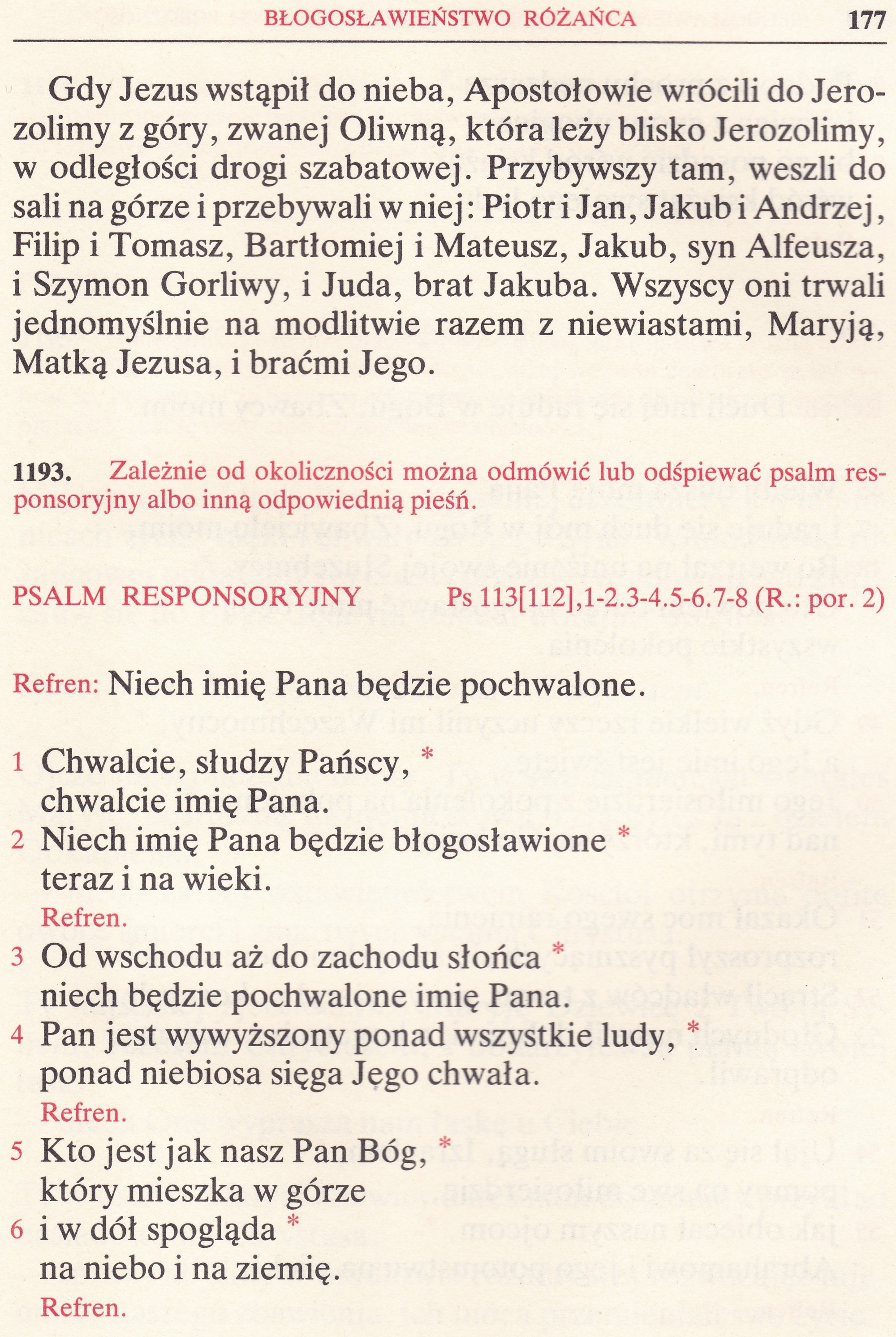 Obrzędy Błogosławieństw