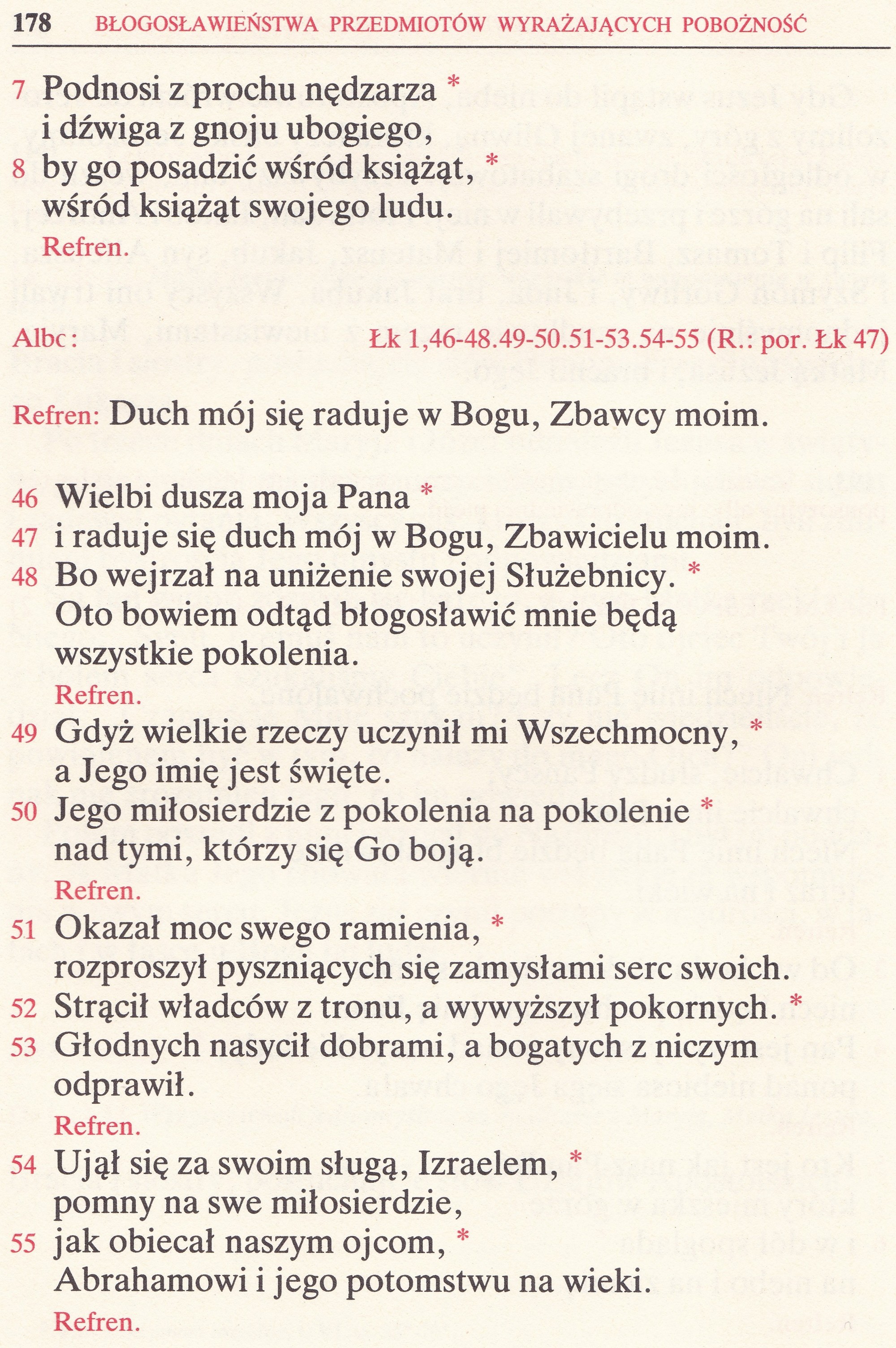Obrzędy Błogosławieństw