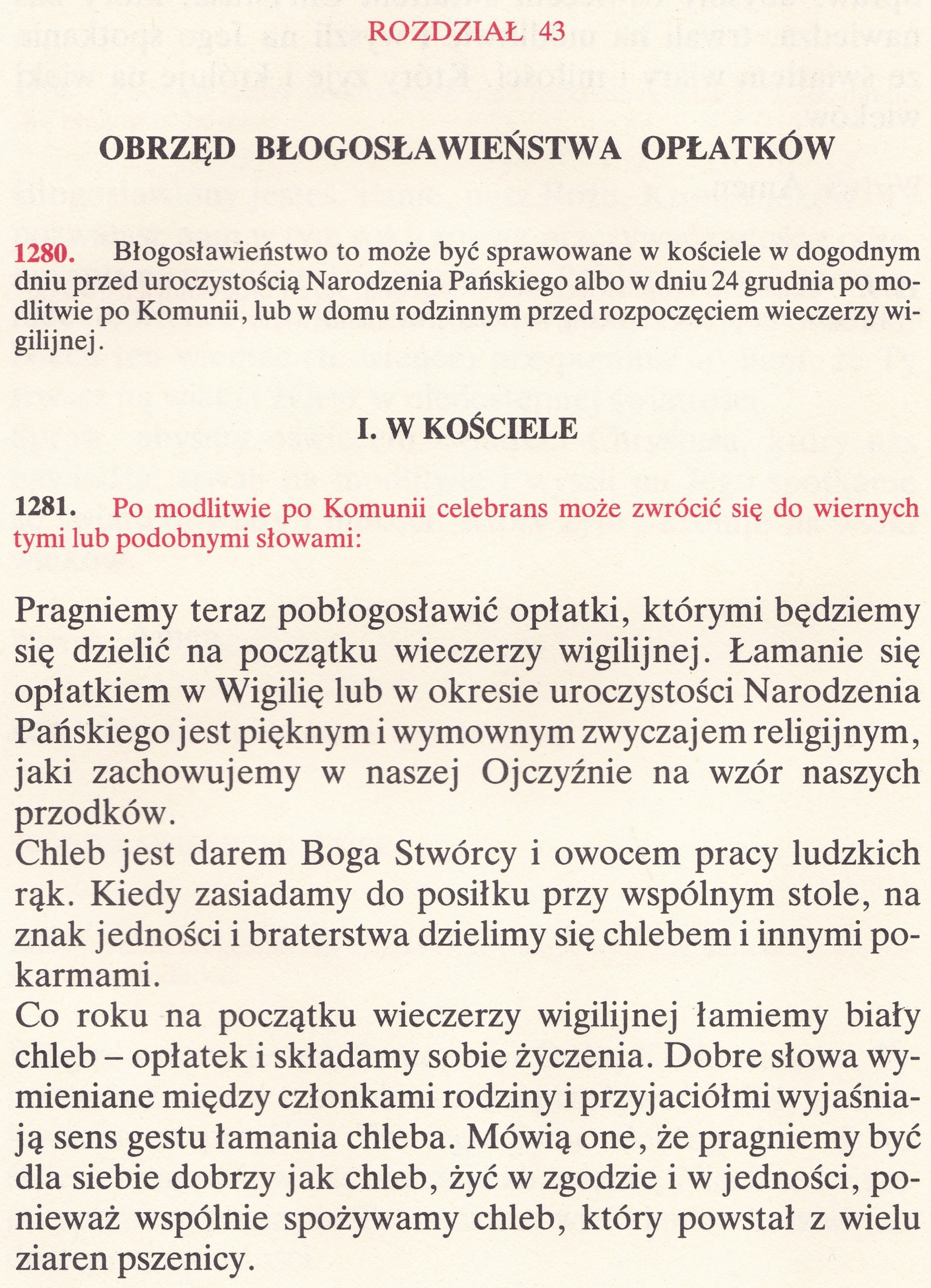 Obrzędy Błogosławieństw