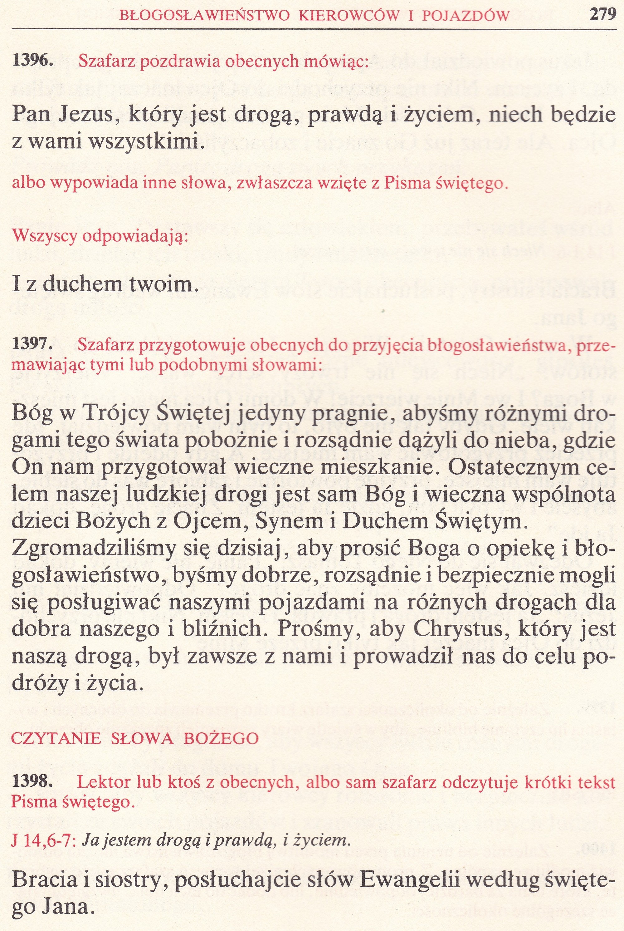 Obrzędy Błogosławieństw