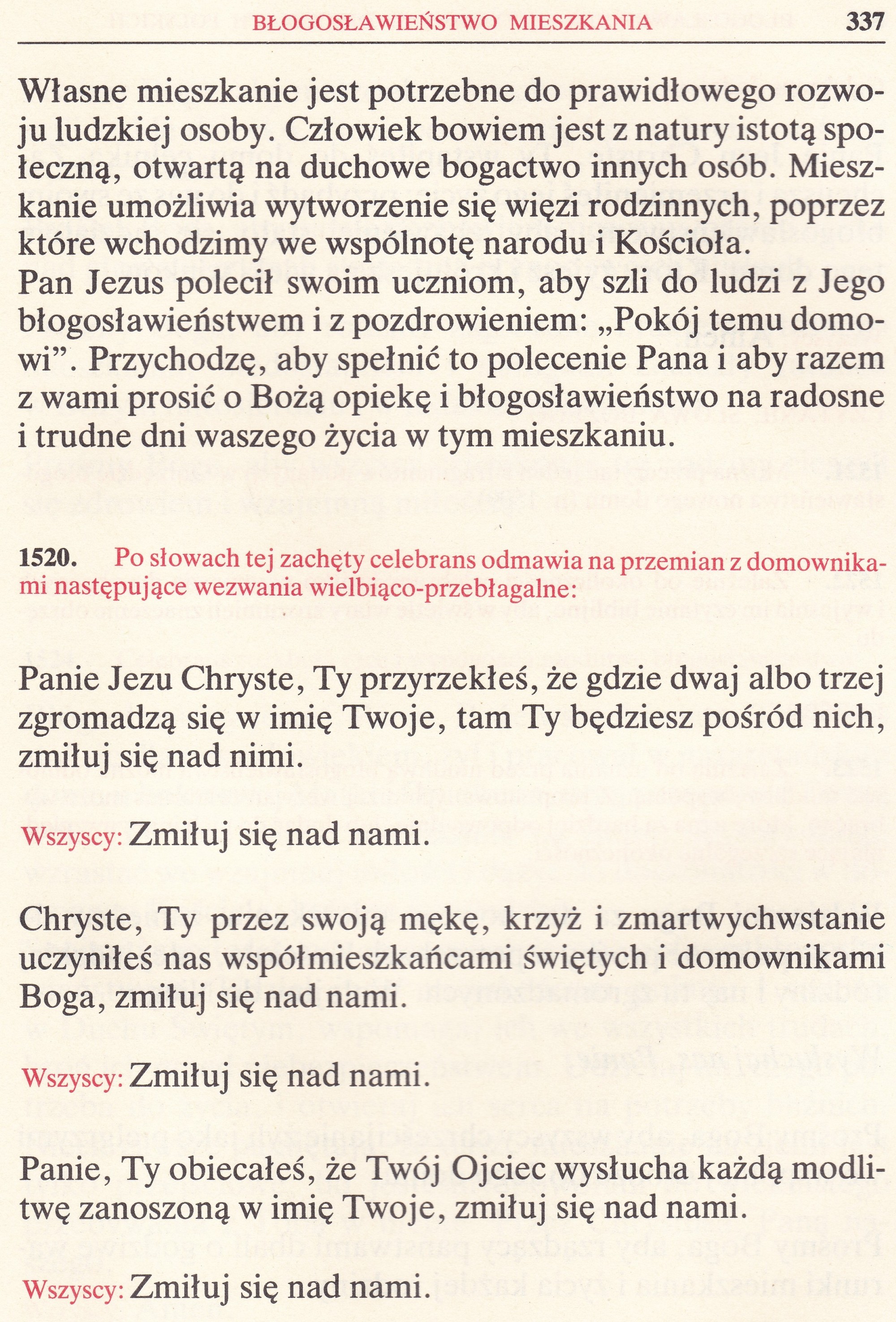 Obrzędy Błogosławieństw