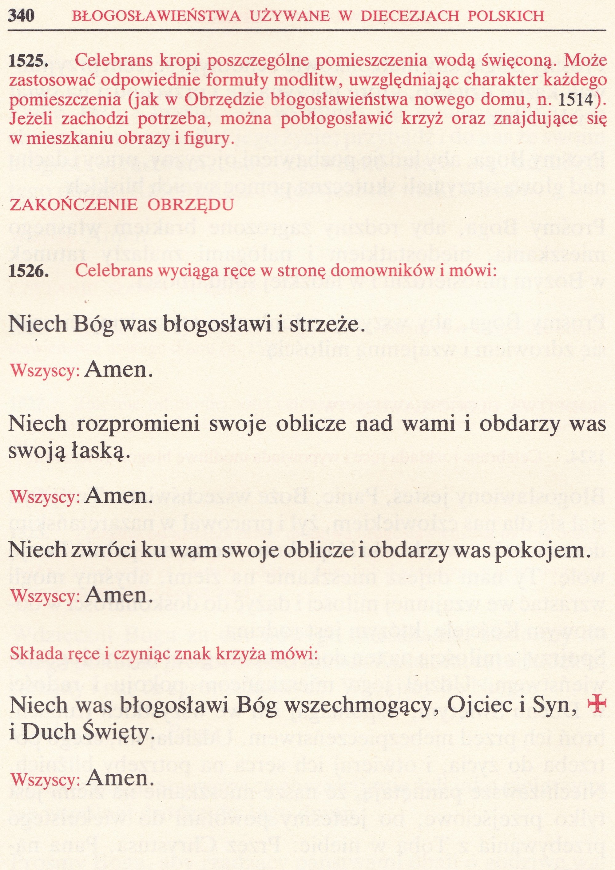 Obrzędy Błogosławieństw