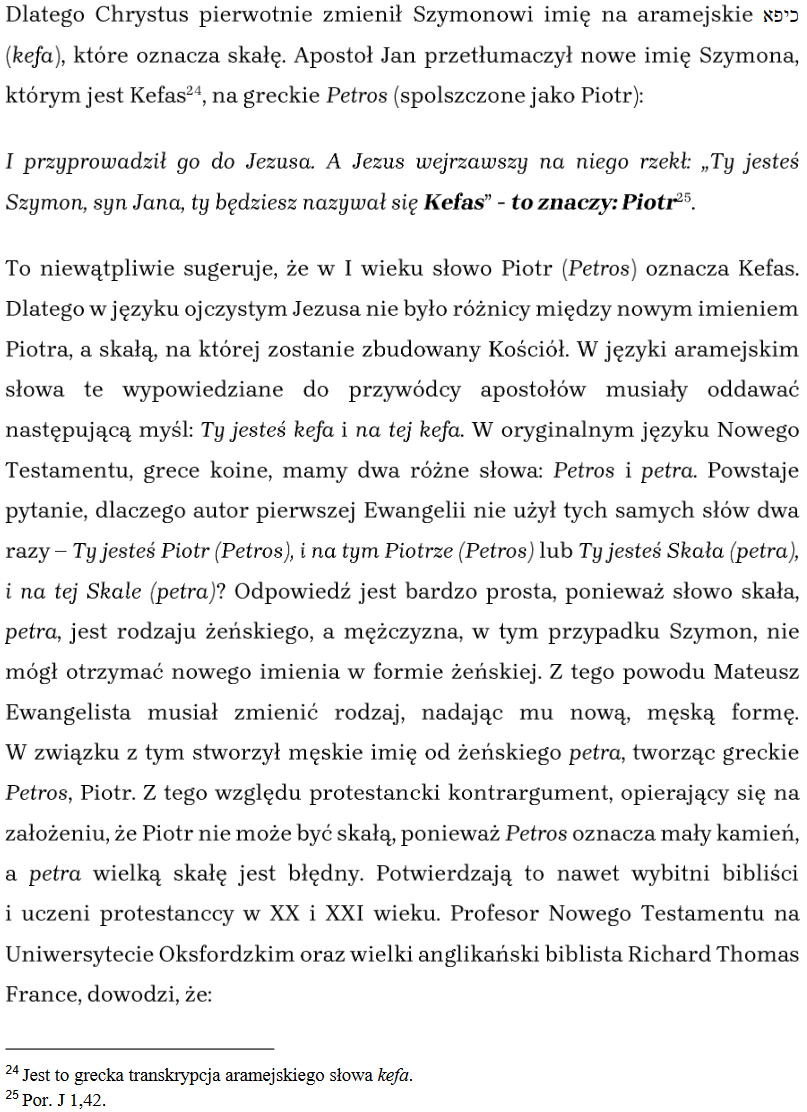 Prymat Apostoła Piotra