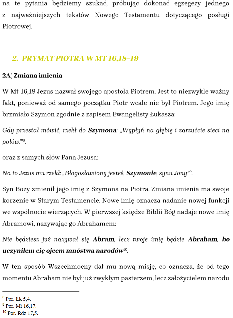Prymat Apostoła Piotra