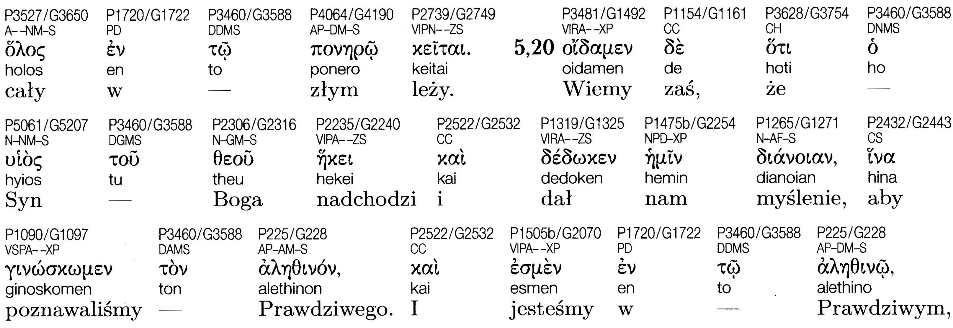 Grecko-polski Nowy Testament