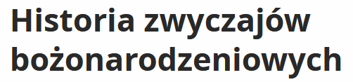 Co Biblia mówi o Bożym Narodzeniu?