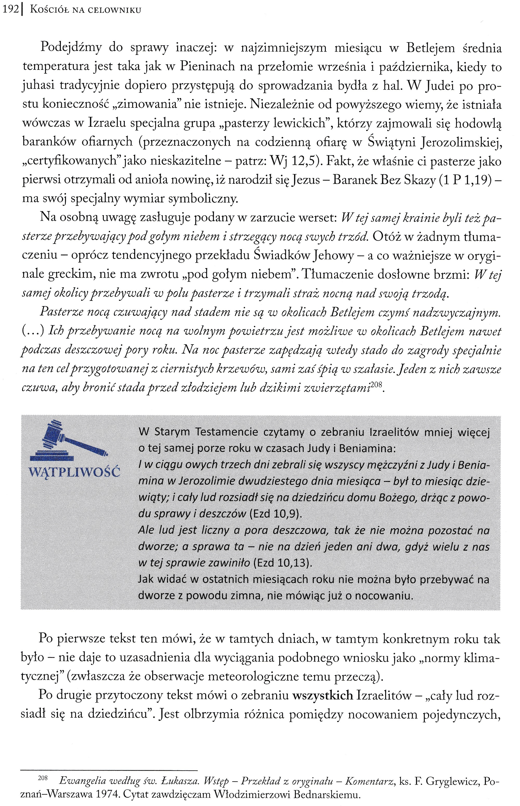 Kościół na celowniku
