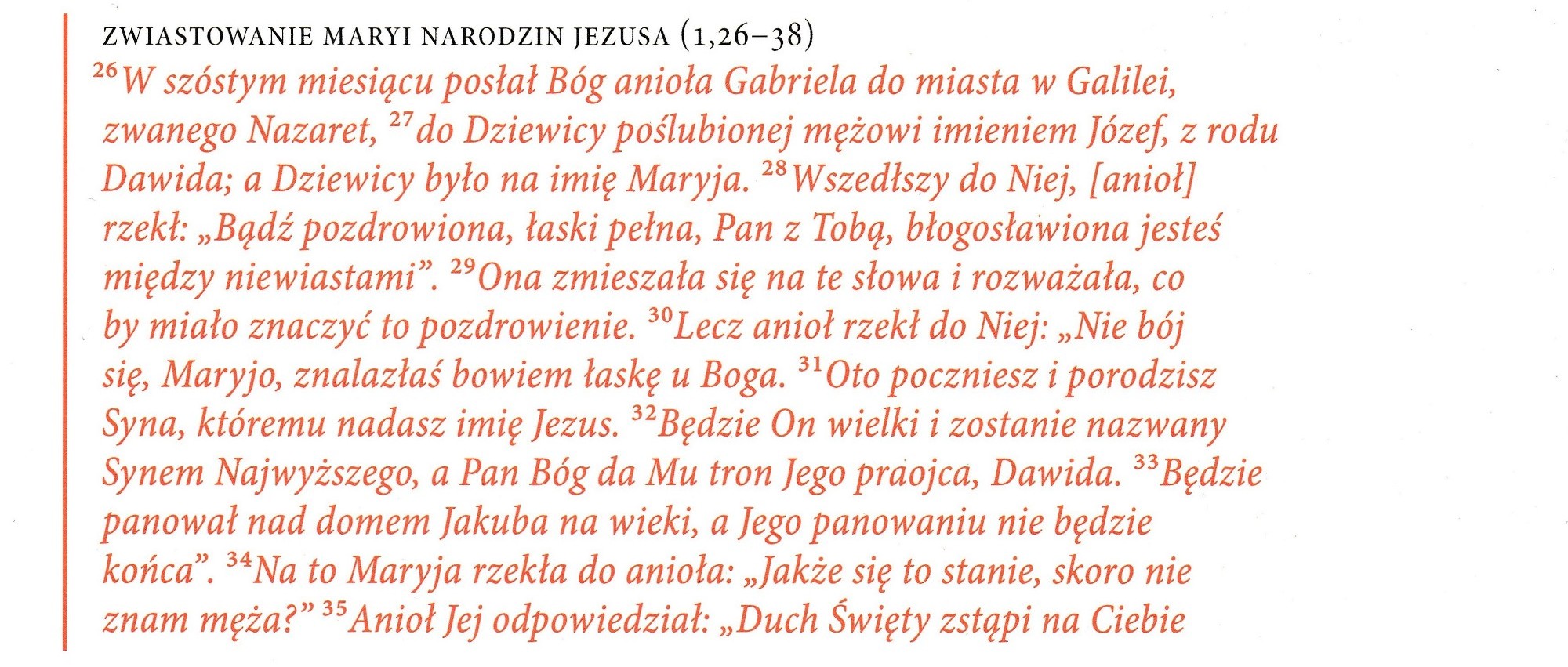 Ewangelia wg św. Łukasza. Wyd. W drodze