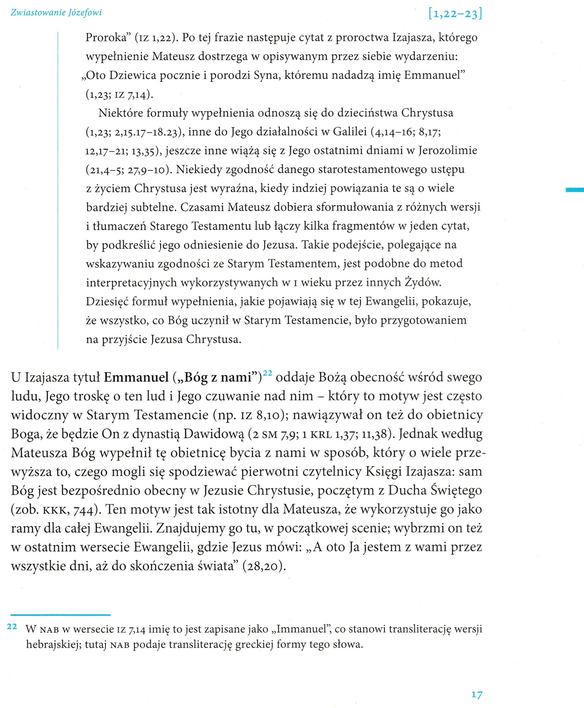 Ewangelia według św. Mateusza. Wyd. W drodze