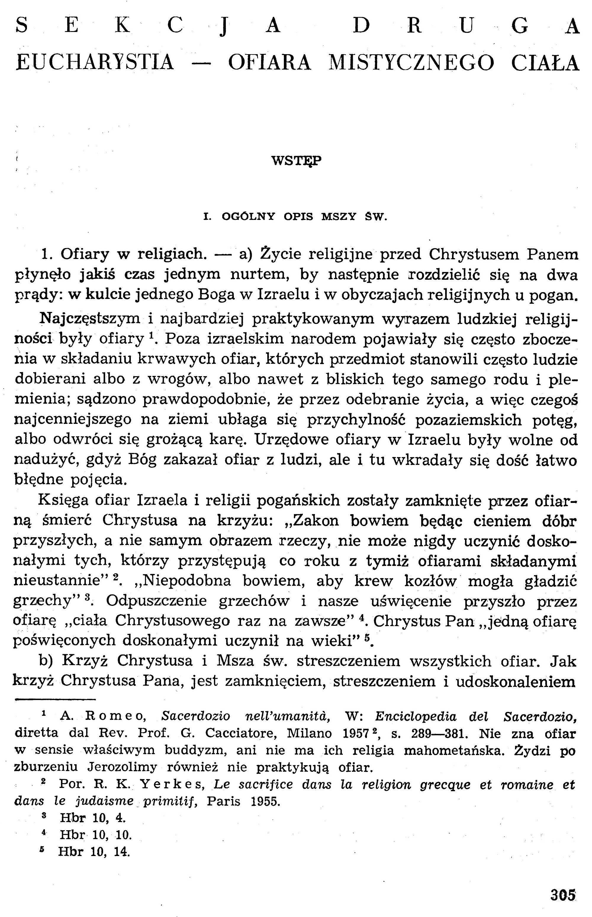 Dogmatyka Katolicka, Sakramenty Święte, Eucharystia