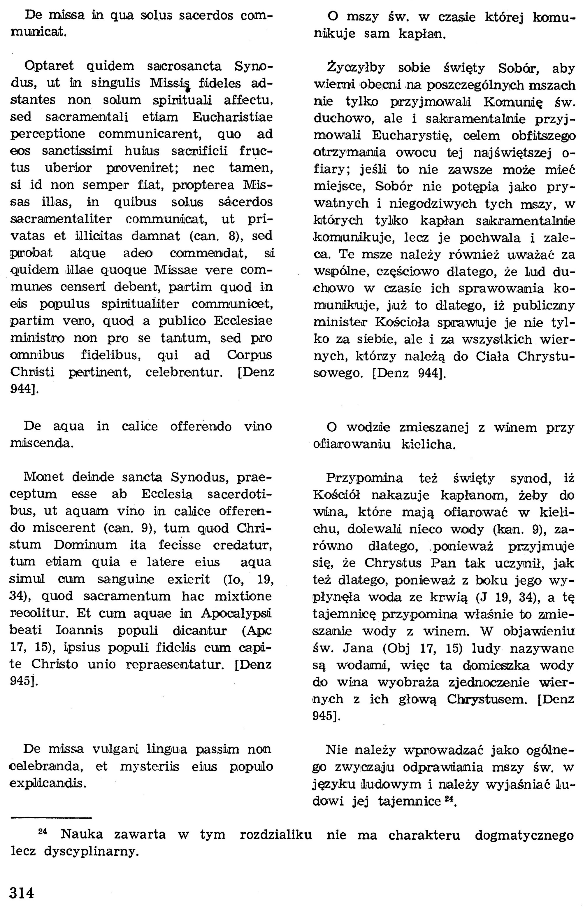 Dogmatyka Katolicka, Sakramenty Święte, Eucharystia