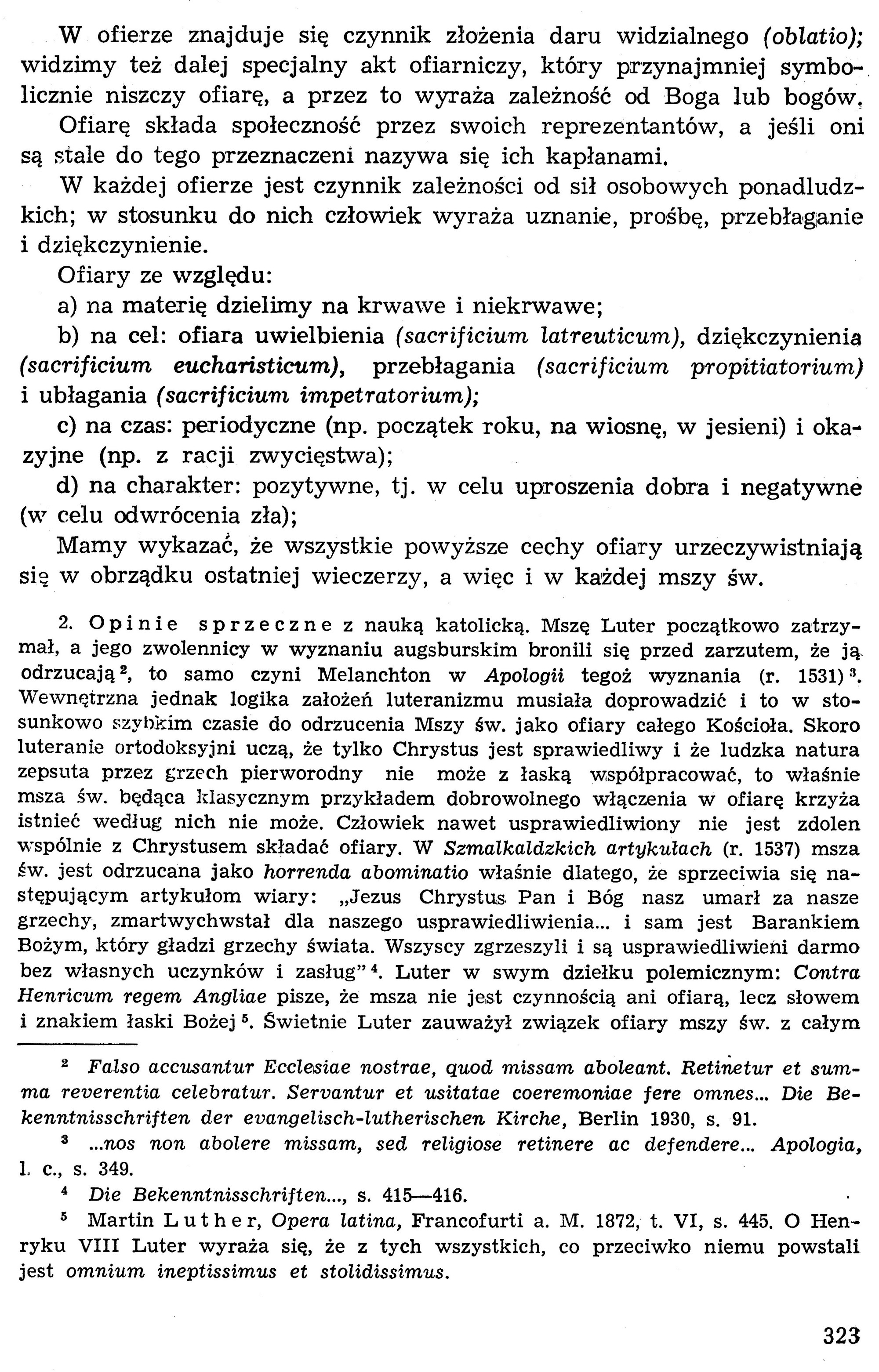 Dogmatyka Katolicka, Sakramenty Święte, Eucharystia