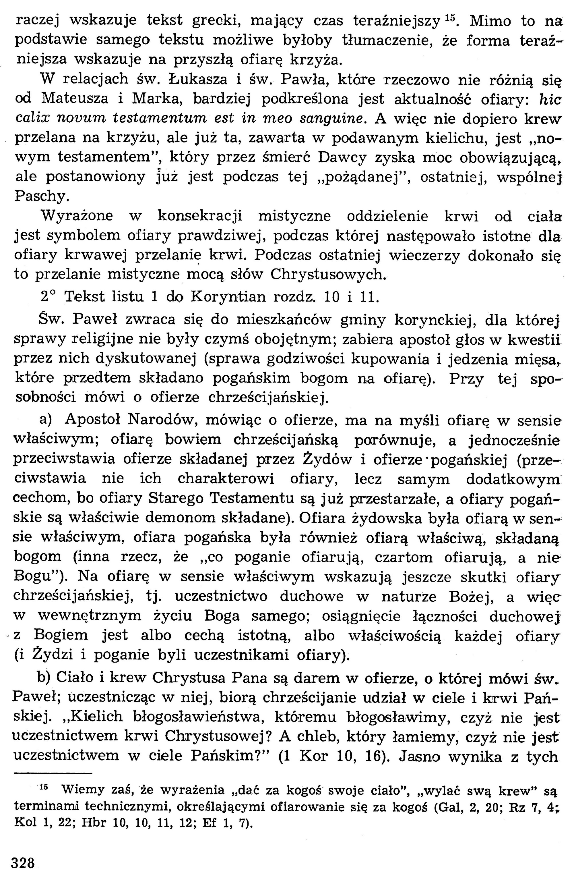 Dogmatyka Katolicka, Sakramenty Święte, Eucharystia