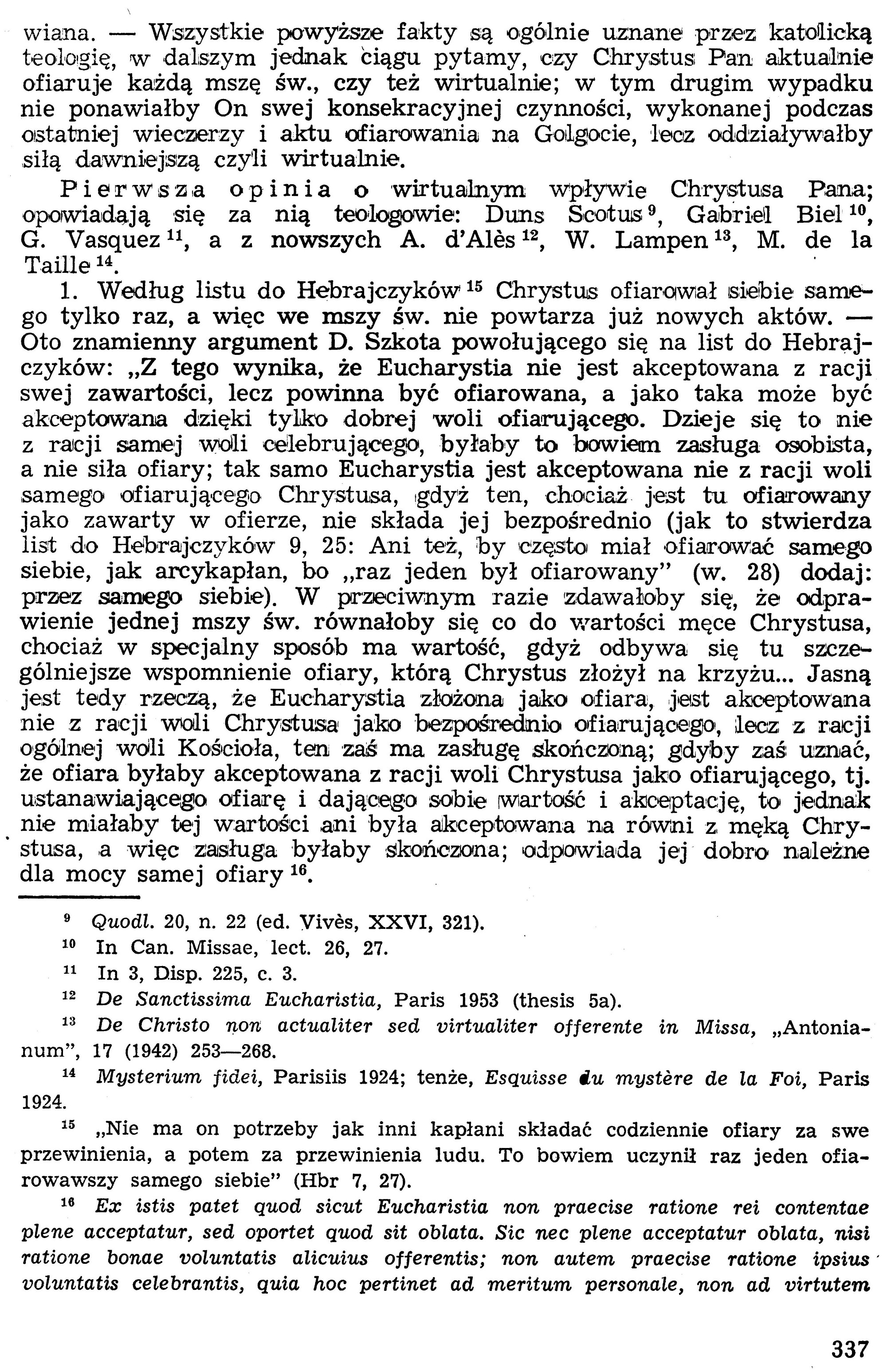 Dogmatyka Katolicka, Sakramenty Święte, Eucharystia