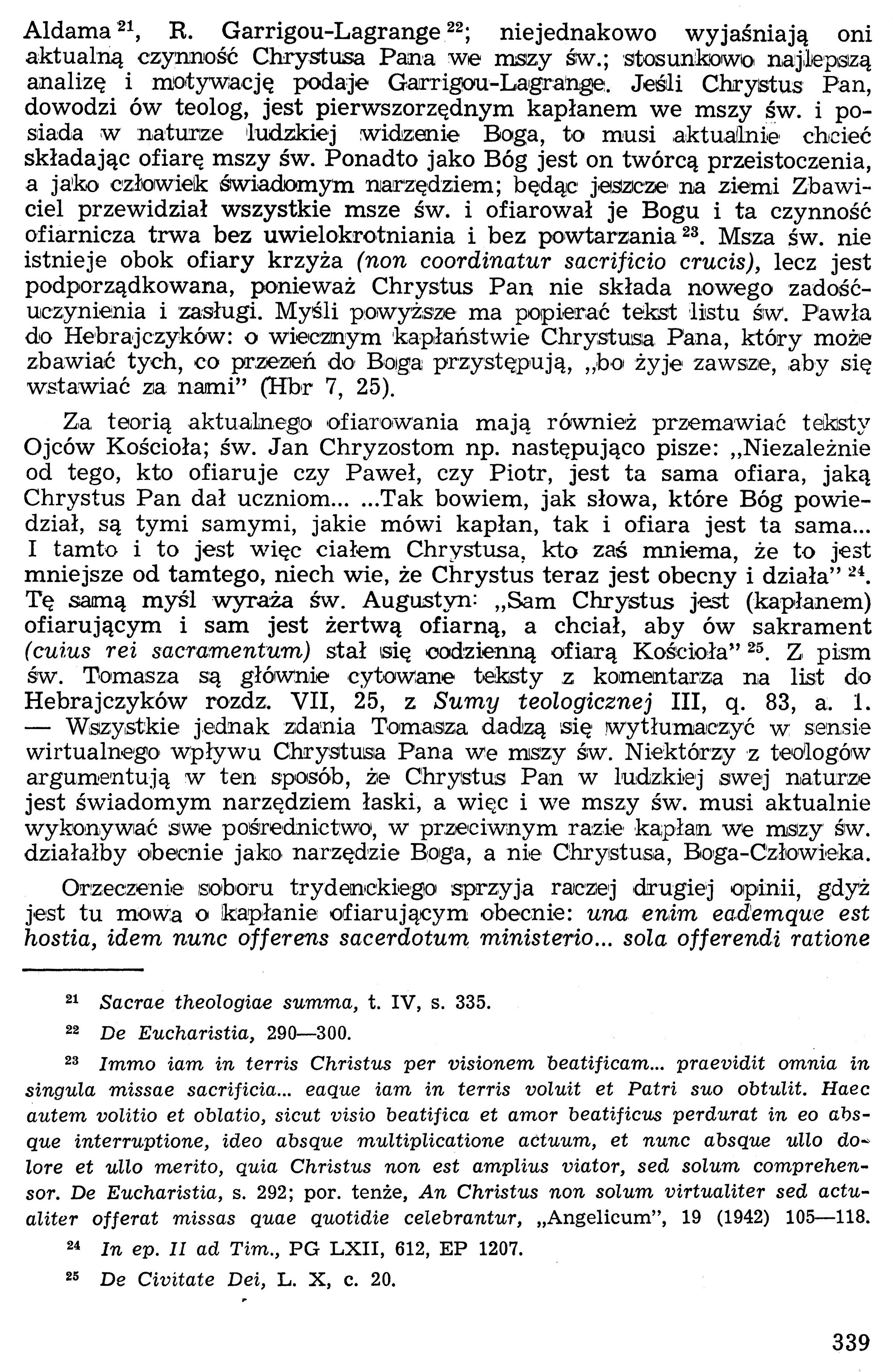 Dogmatyka Katolicka, Sakramenty Święte, Eucharystia