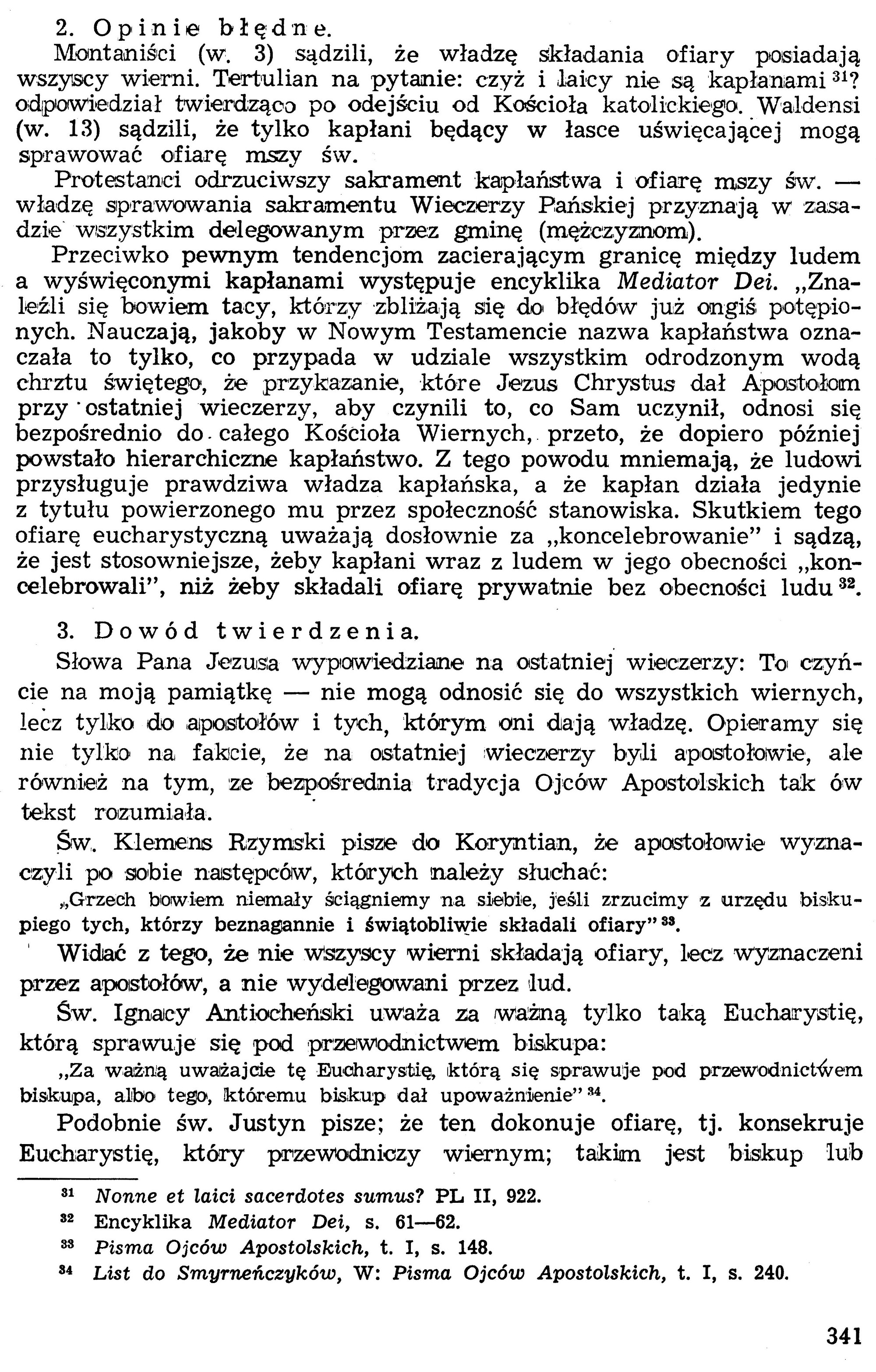 Dogmatyka Katolicka, Sakramenty Święte, Eucharystia