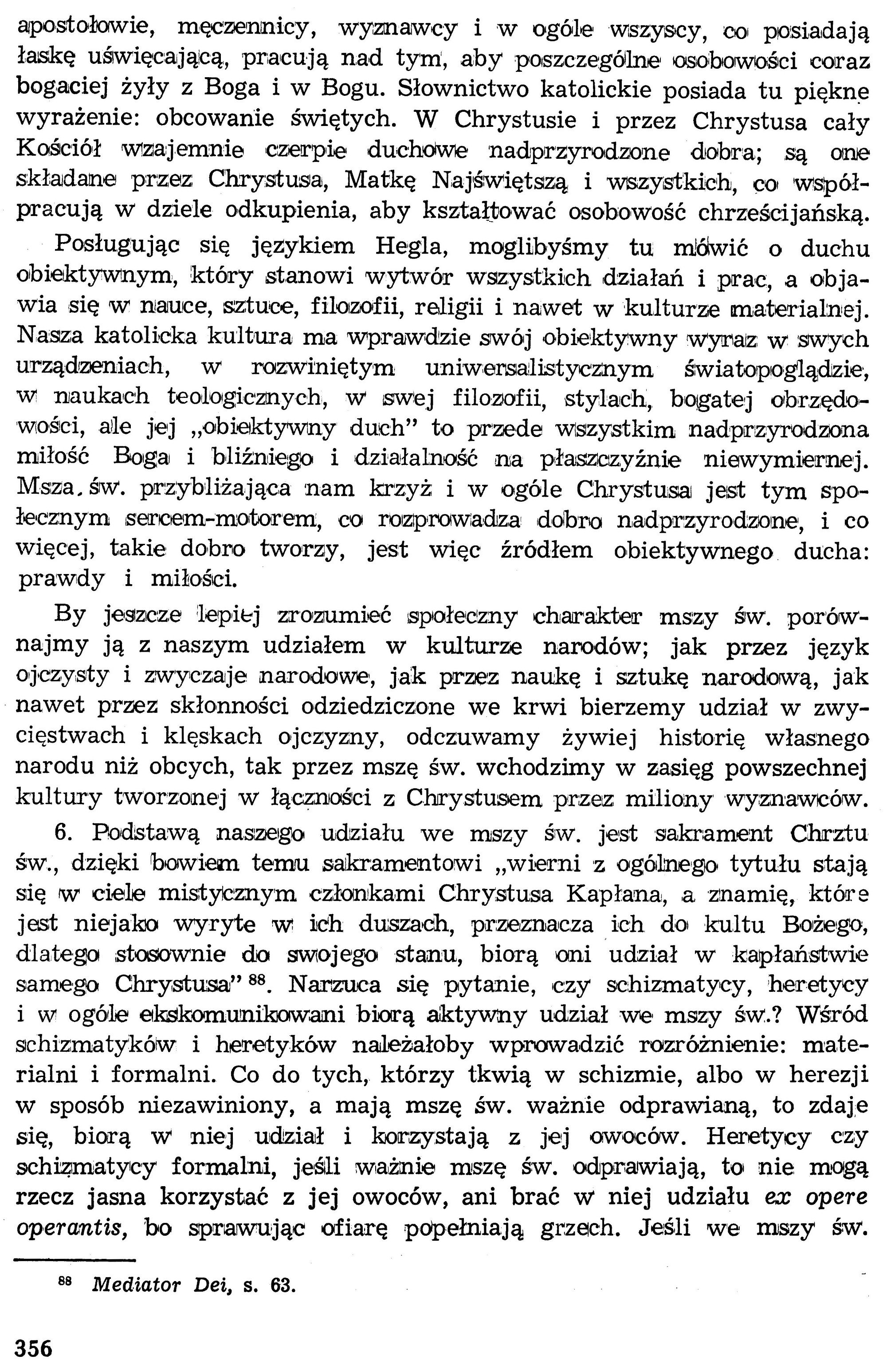 Dogmatyka Katolicka, Sakramenty Święte, Eucharystia