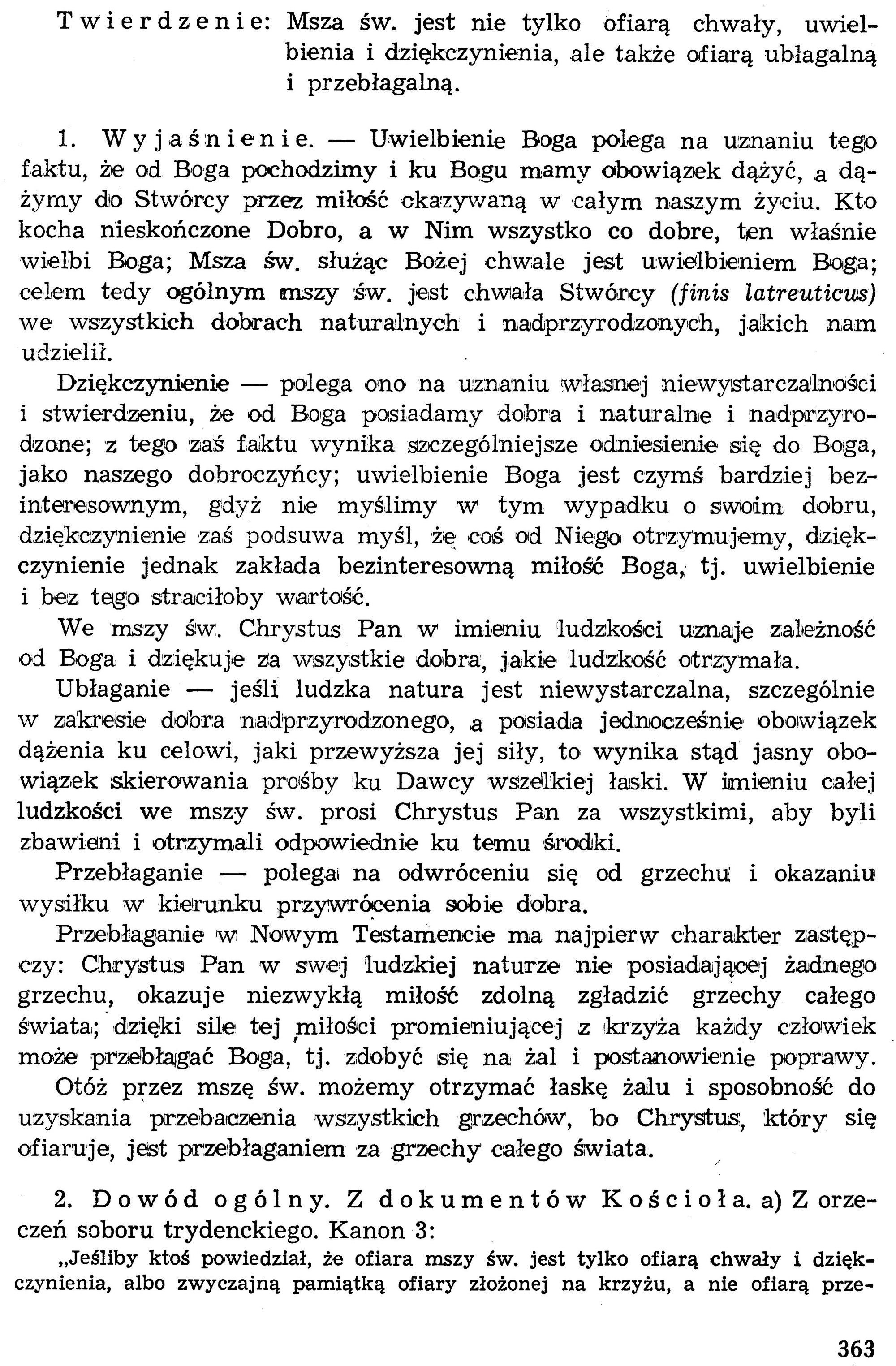 Dogmatyka Katolicka, Sakramenty Święte, Eucharystia