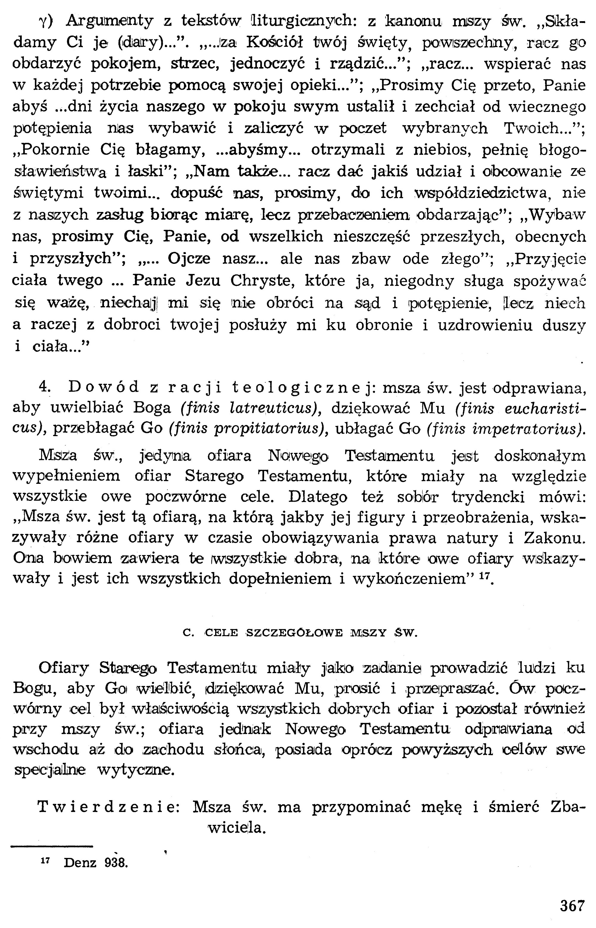 Dogmatyka Katolicka, Sakramenty Święte, Eucharystia