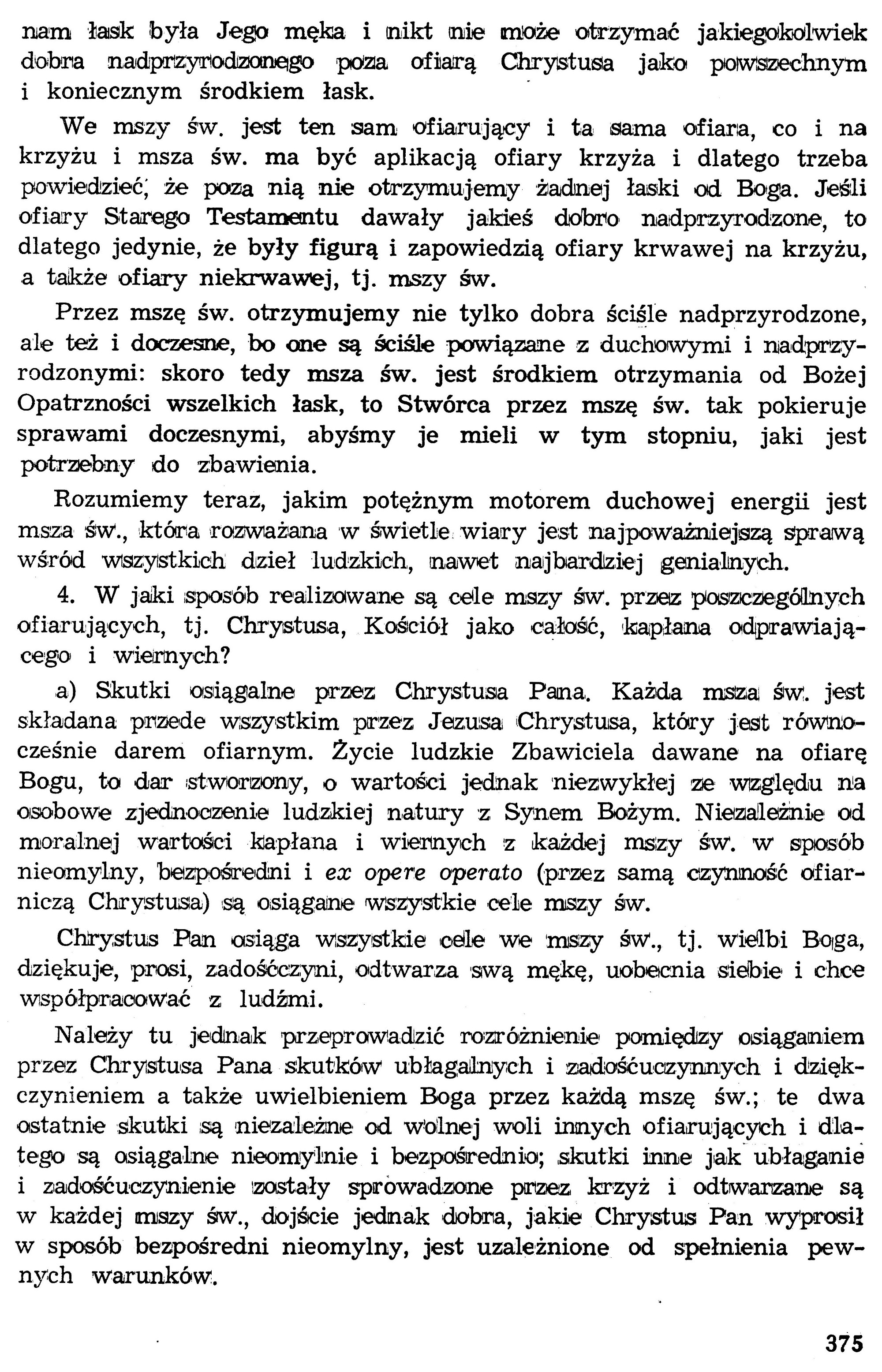 Dogmatyka Katolicka, Sakramenty Święte, Eucharystia